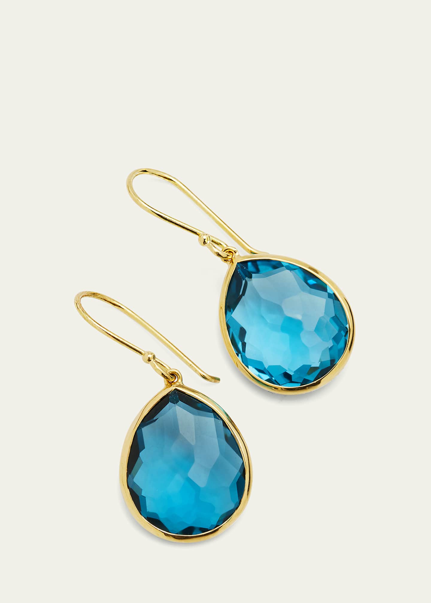 Ippolita Small Teardrop Earrings in 18K Gold Image 3 of 5