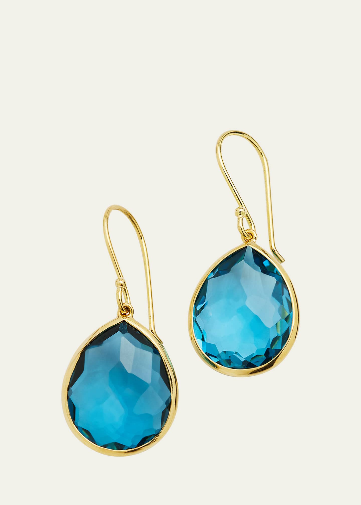 Ippolita Small Teardrop Earrings in 18K Gold Image 1 of 5