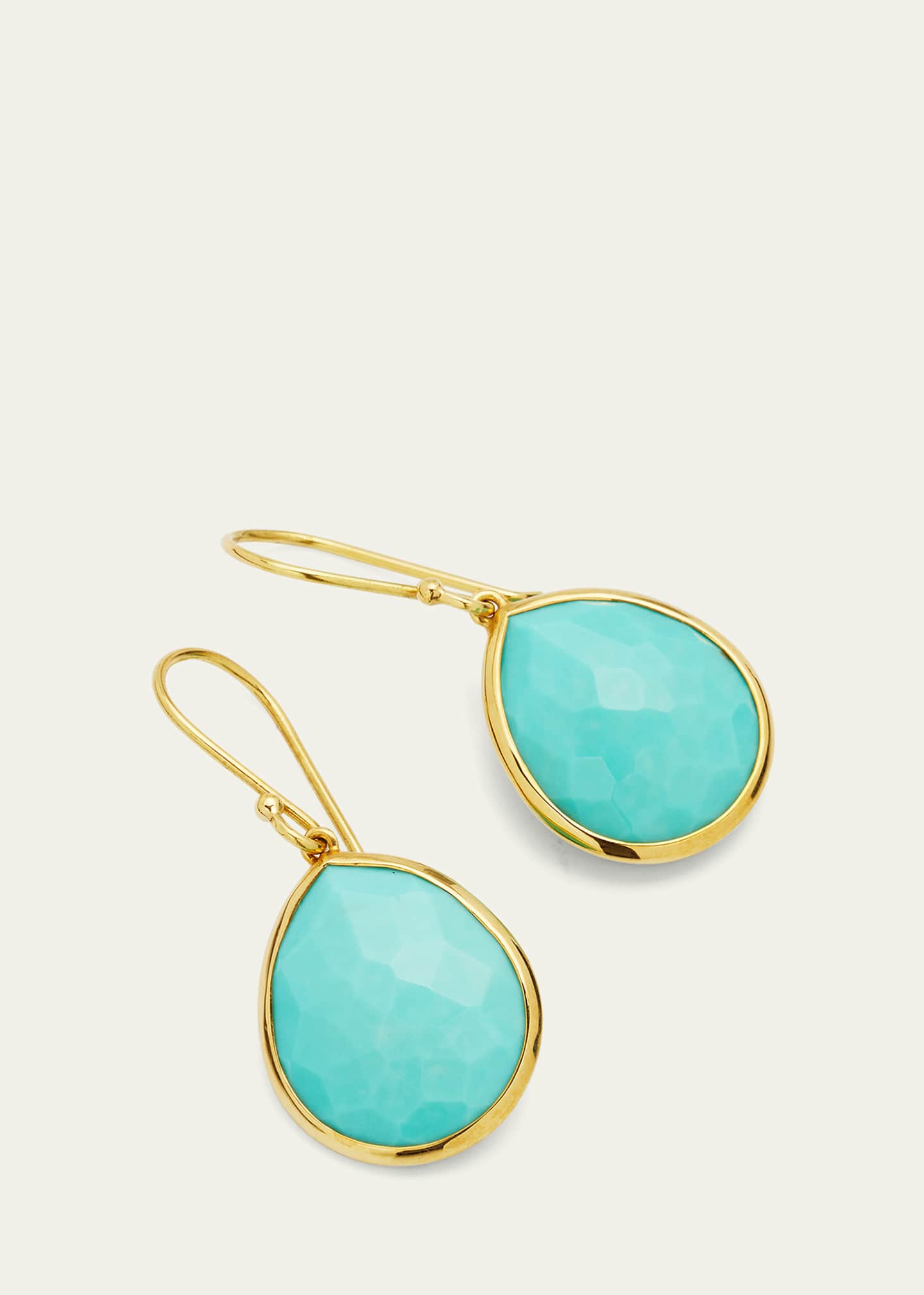 Ippolita Small Teardrop Earrings in 18K Gold Image 3 of 5