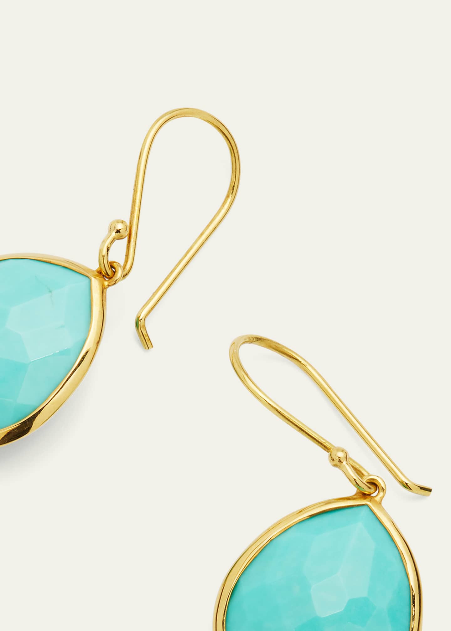 Ippolita Small Teardrop Earrings in 18K Gold Image 4 of 5