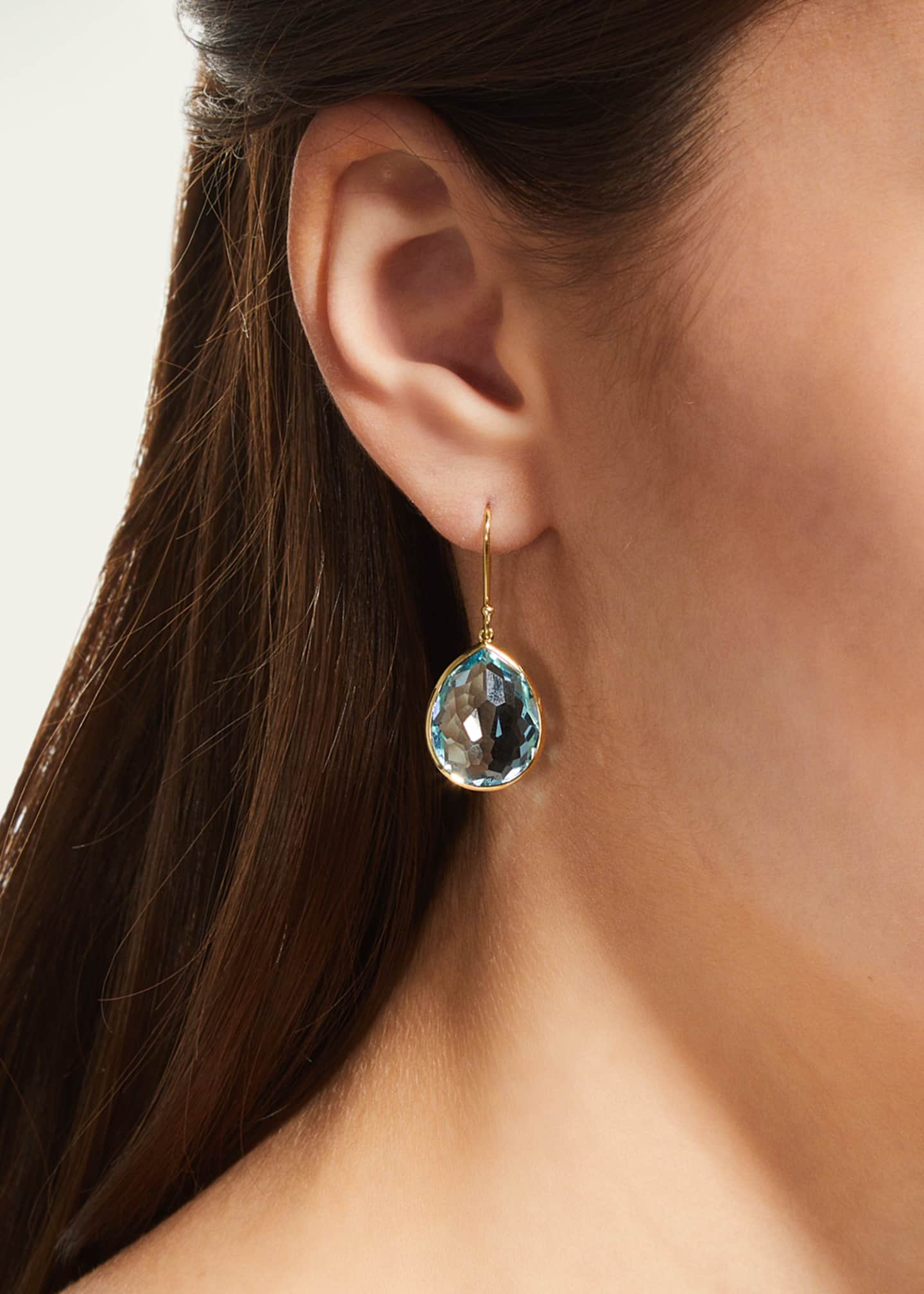 Ippolita Small Teardrop Earrings in 18K Gold Image 2 of 4