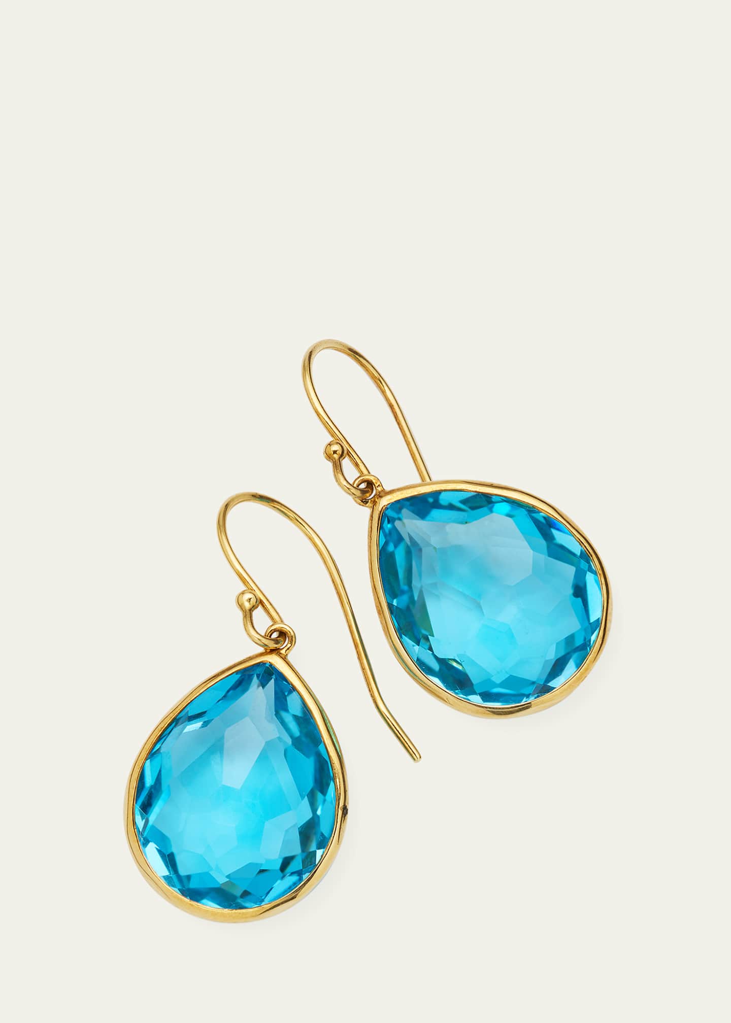 Ippolita Small Teardrop Earrings in 18K Gold Image 3 of 4