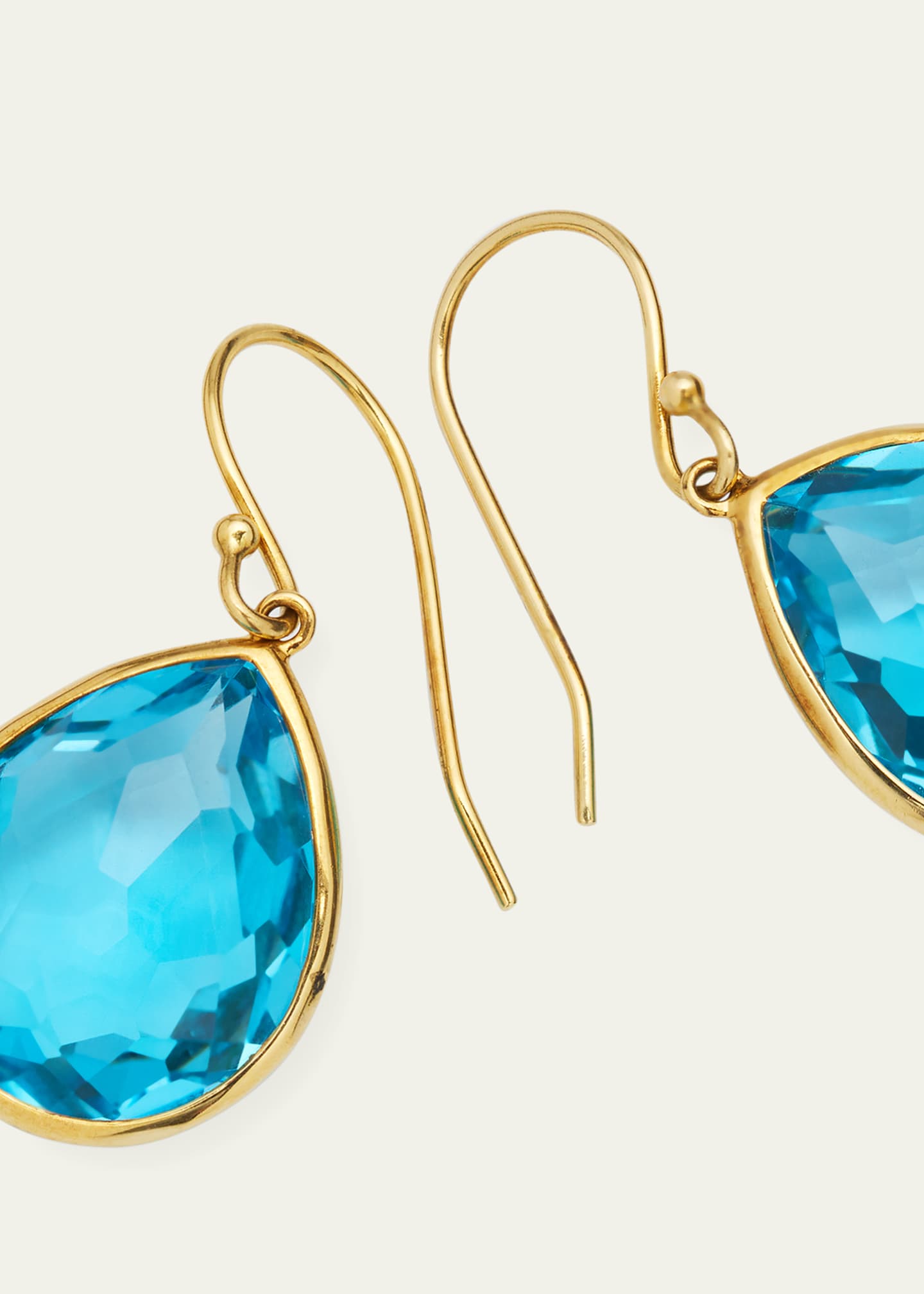 Ippolita Small Teardrop Earrings in 18K Gold Image 4 of 4