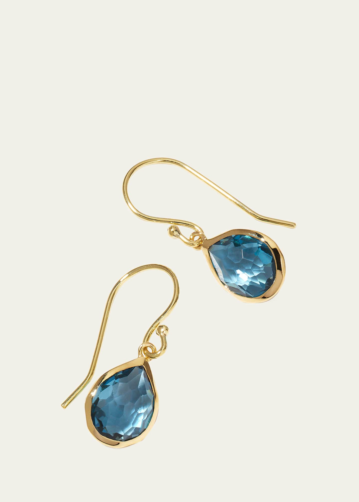 Ippolita Teeny Teardrop Earrings in 18K Gold Image 3 of 4
