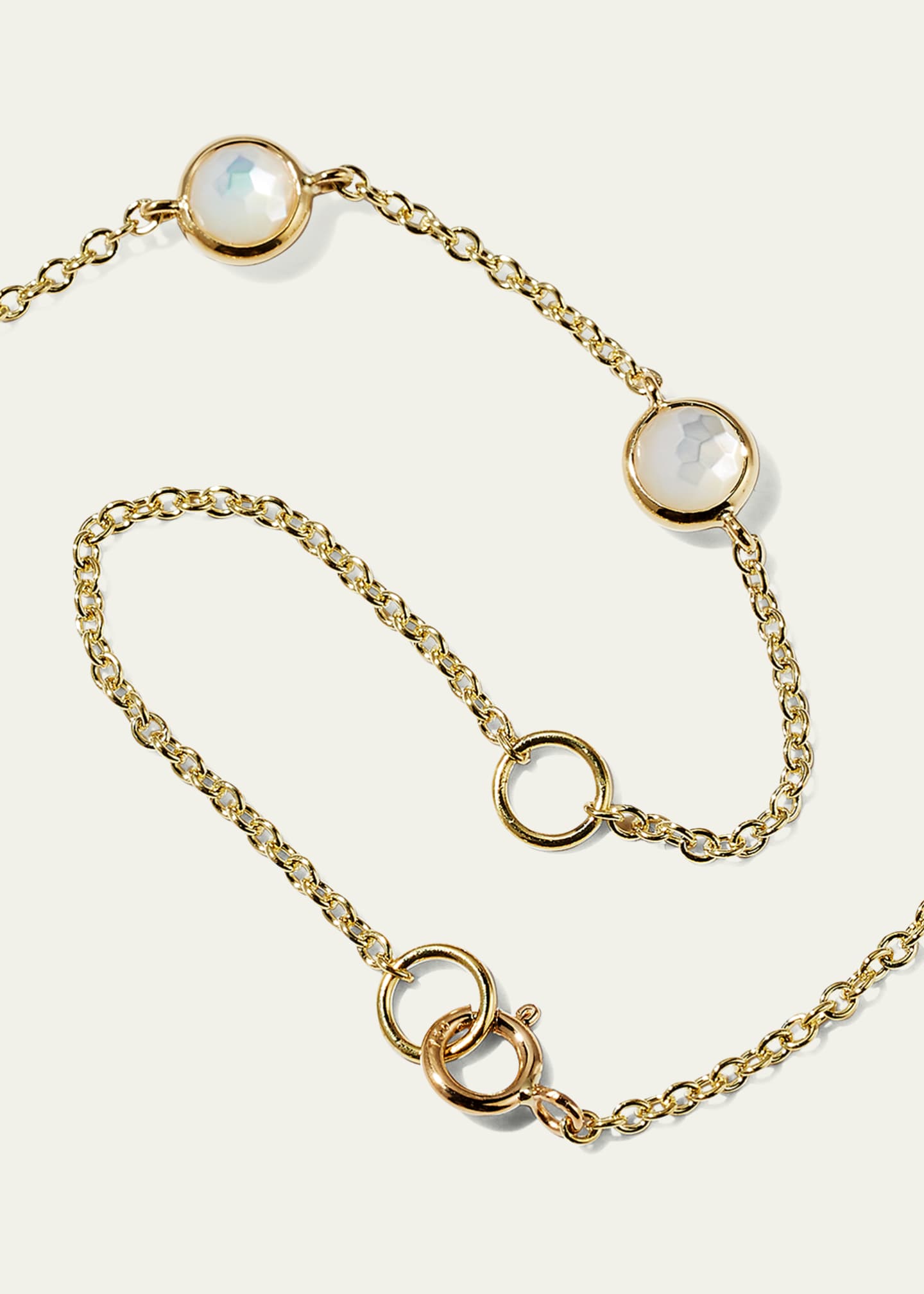 Ippolita 13-Stone Station Necklace in 18K Gold Image 4 of 5
