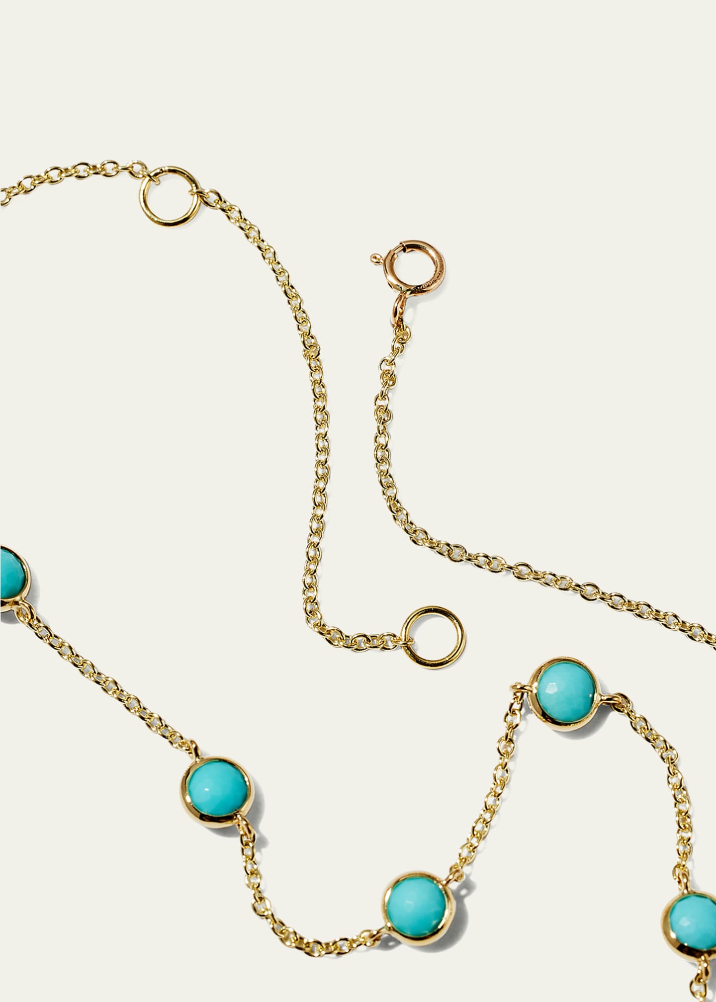 Ippolita 13-Stone Station Necklace in 18K Gold Image 4 of 4
