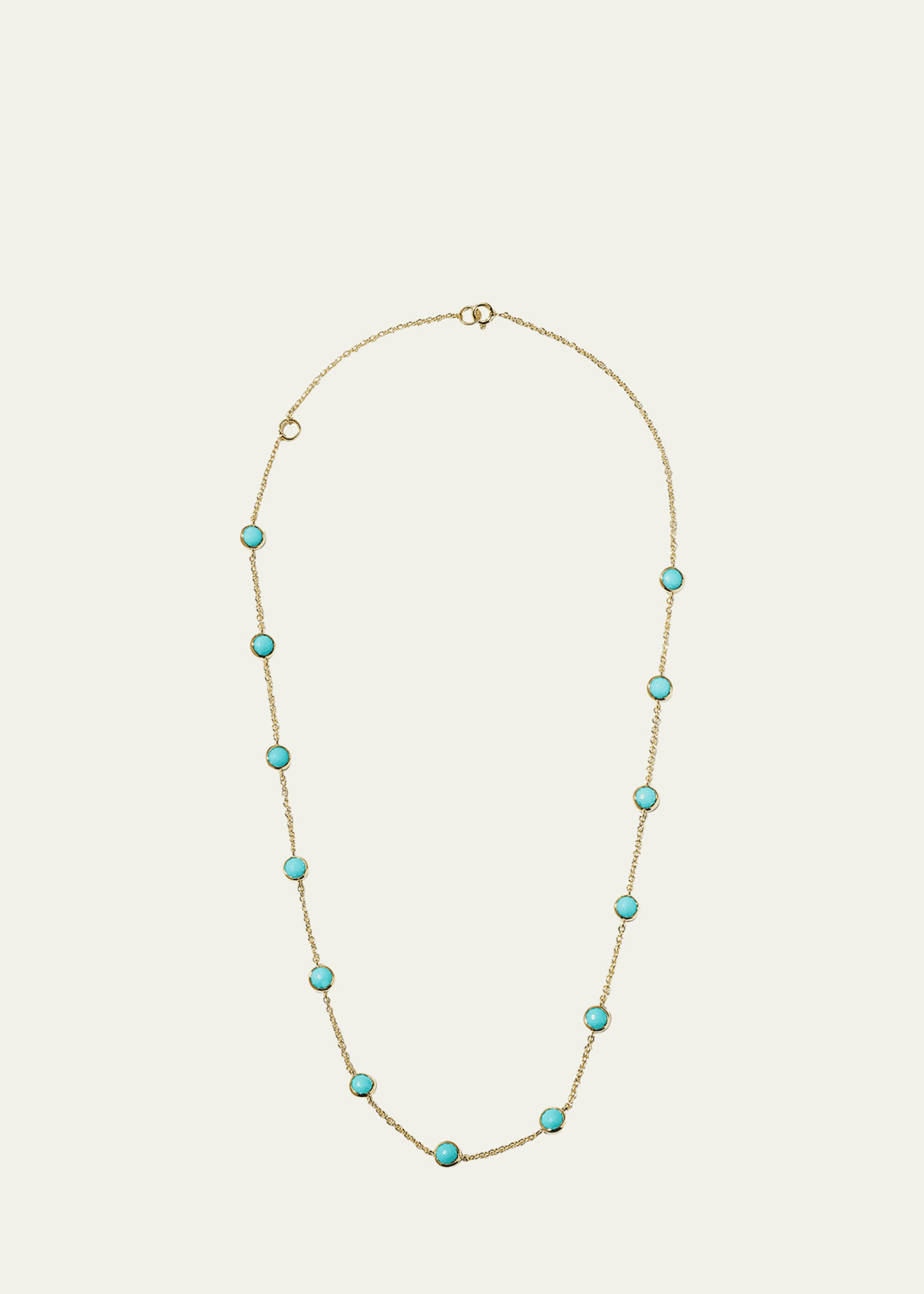 Ippolita 13-Stone Station Necklace in 18K Gold Image 1 of 4
