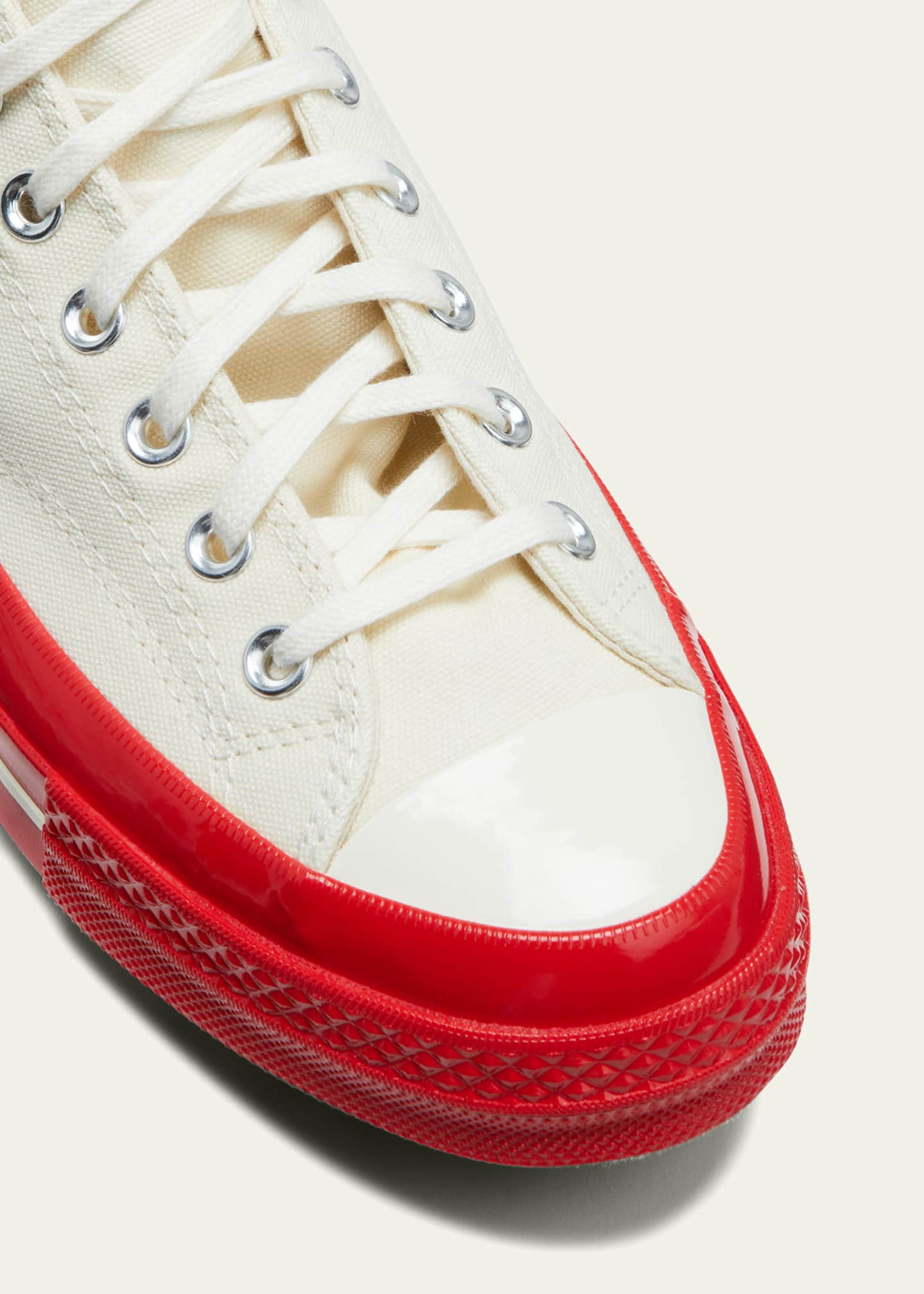 Comme des Garcons x Converse Men's PLAY Chuck 70 Low-Top Canvas ...