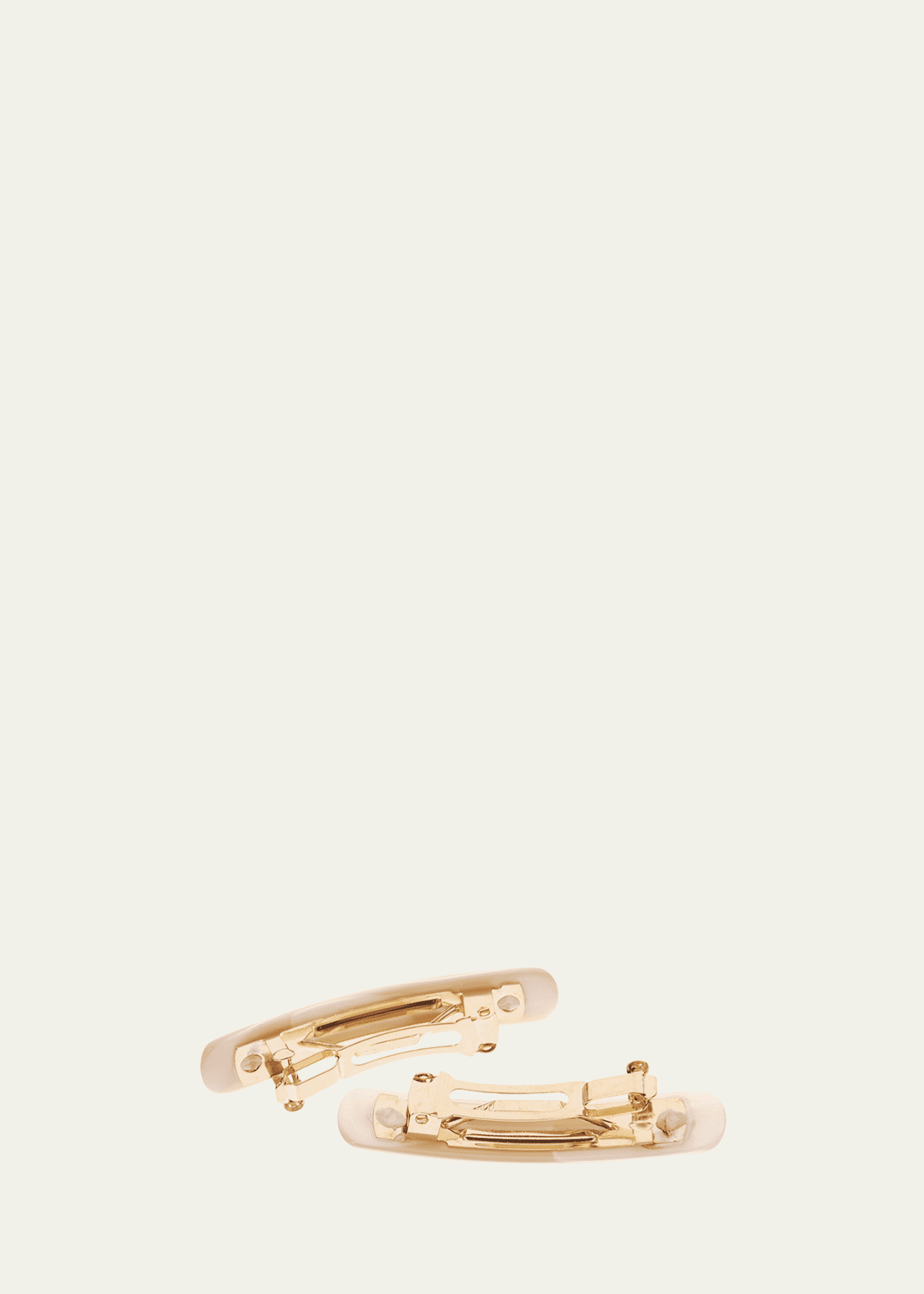 France Luxe Mini Classic Rectangle Barrettes, Set of 2 - Bergdorf Goodman France Luxe Mini Classic Rectangle Barrettes, Set of 2 - Bergdorf Goodman