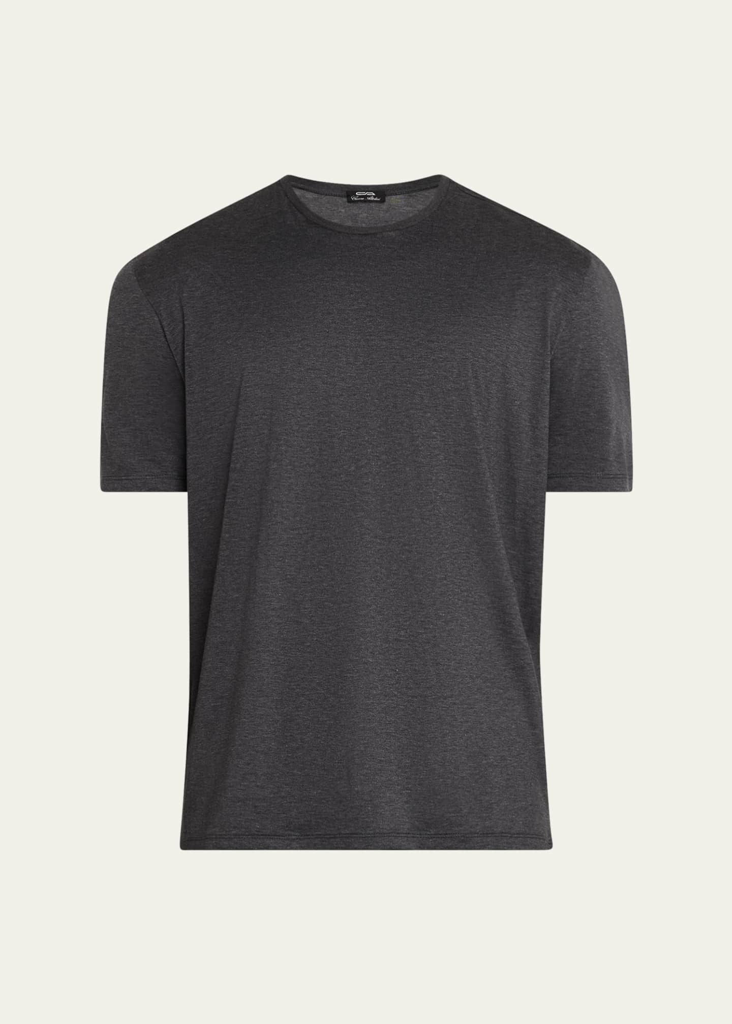 Cesare Attolini Men's Cotton Crew T-Shirt Image 1 of 5