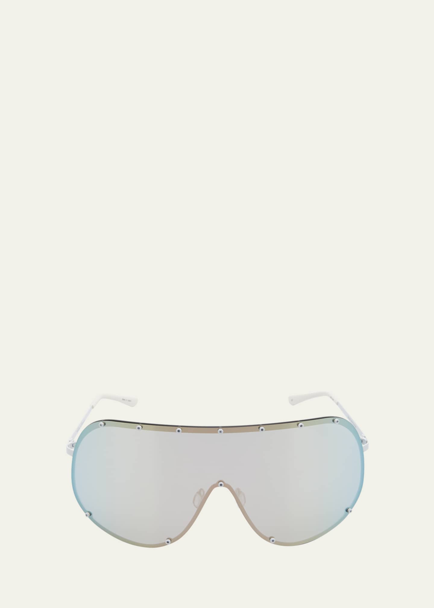 Rick owens shield sunglasses discount