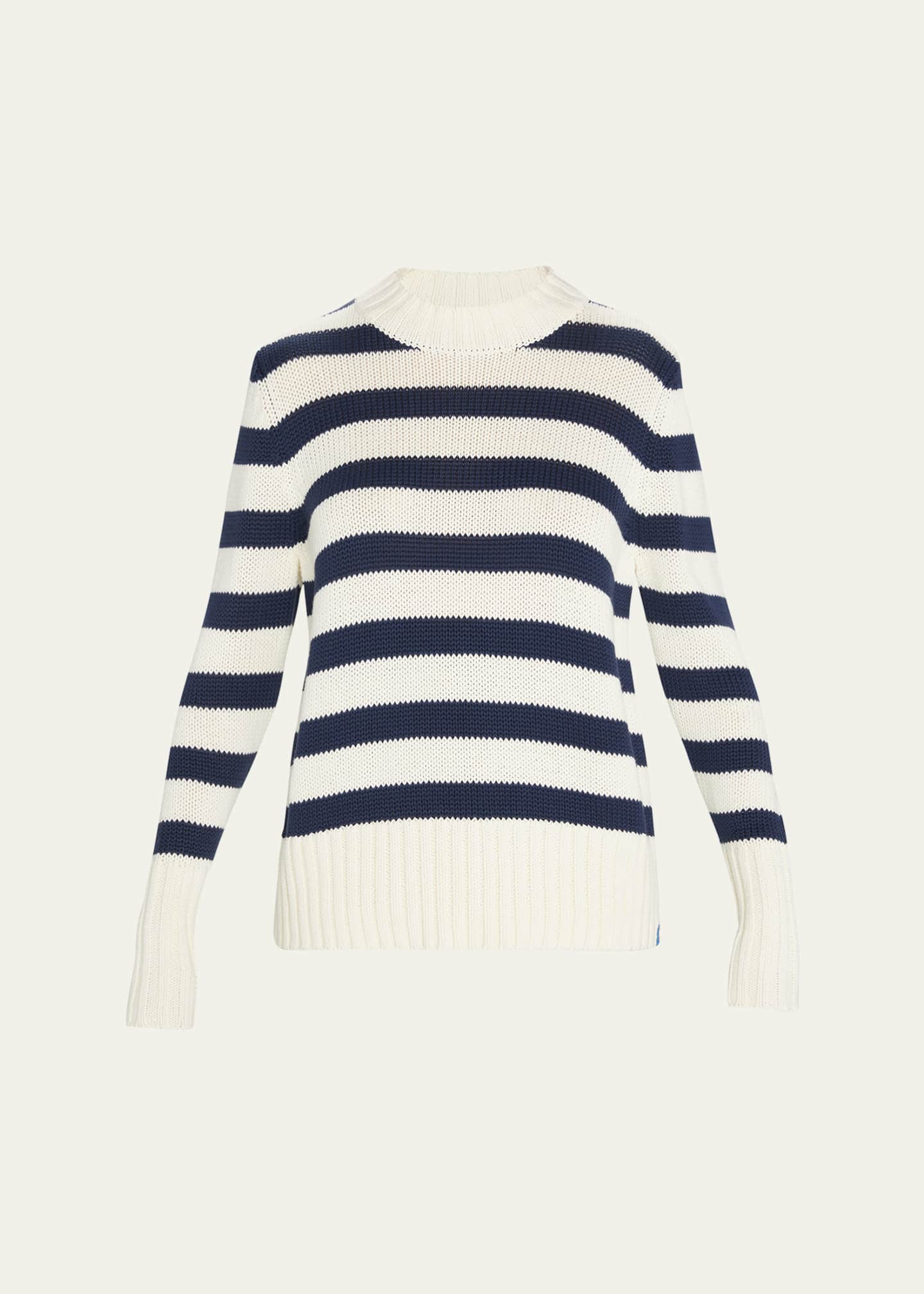 Kule The Tatum Striped Cotton Sweater Image 1 of 5