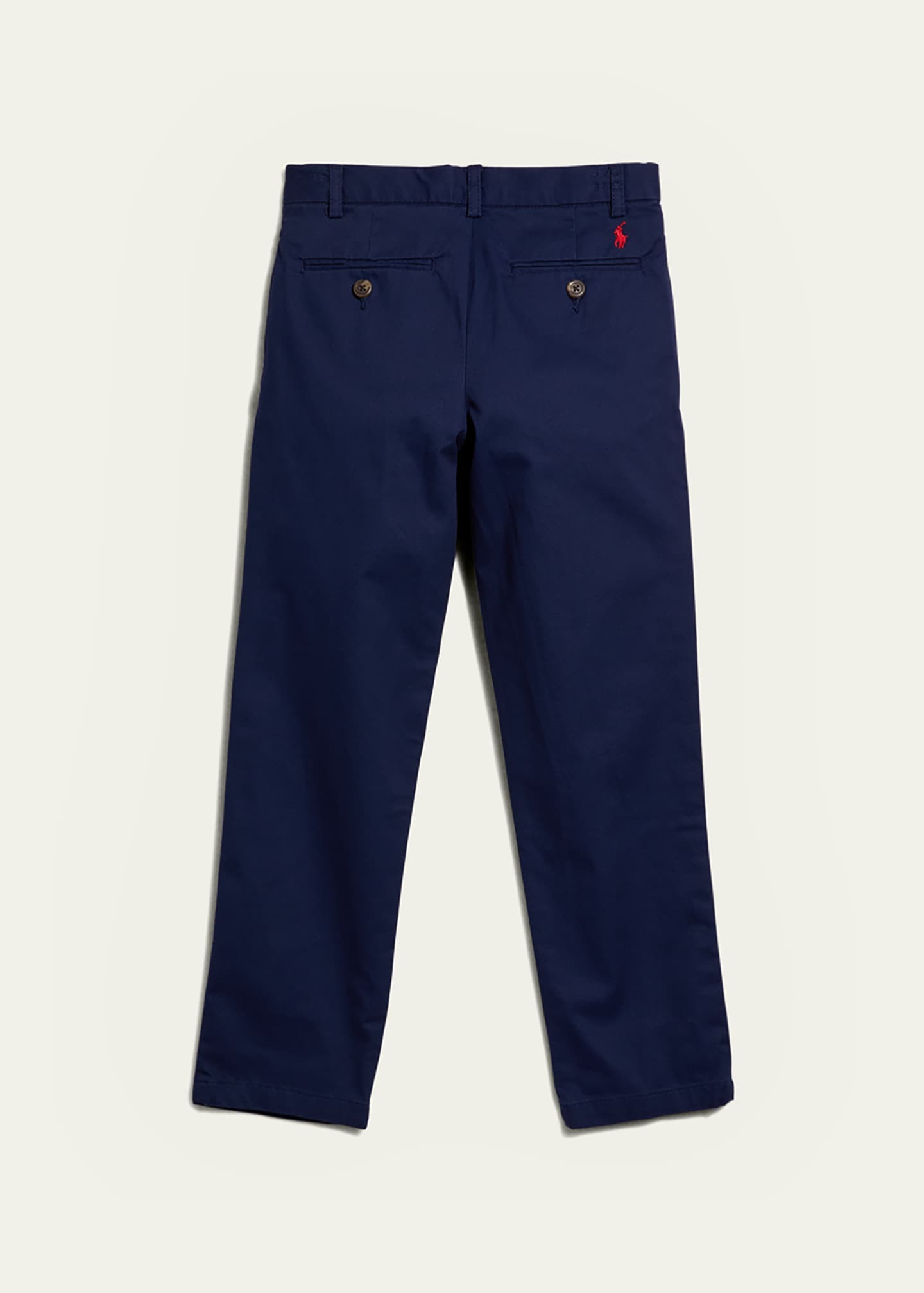 Ralph Lauren Childrenswear Boy's Flat Front Chino Pants, Size 2-7 Image 2 of 3