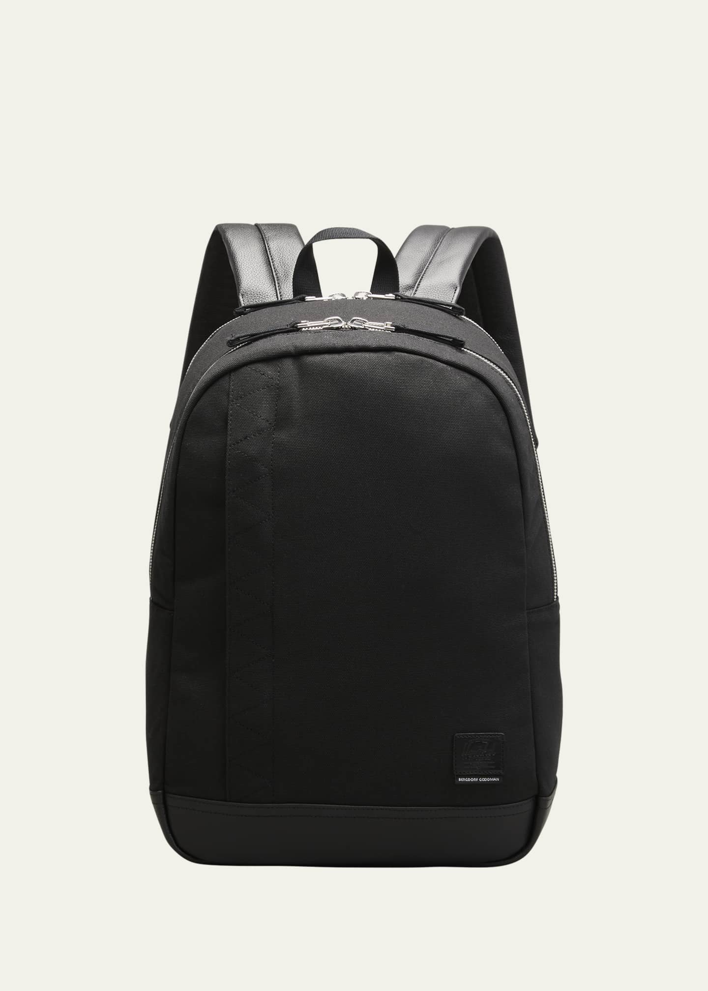 B. x Herschel Supply Co. x Herschel Supply Co. Men s Canvas Leather Backpack