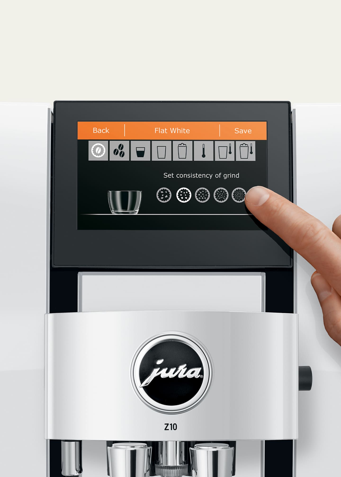 JURA Z10 Premium Fully Automatic Hot and Cold Brew Coffee Machine