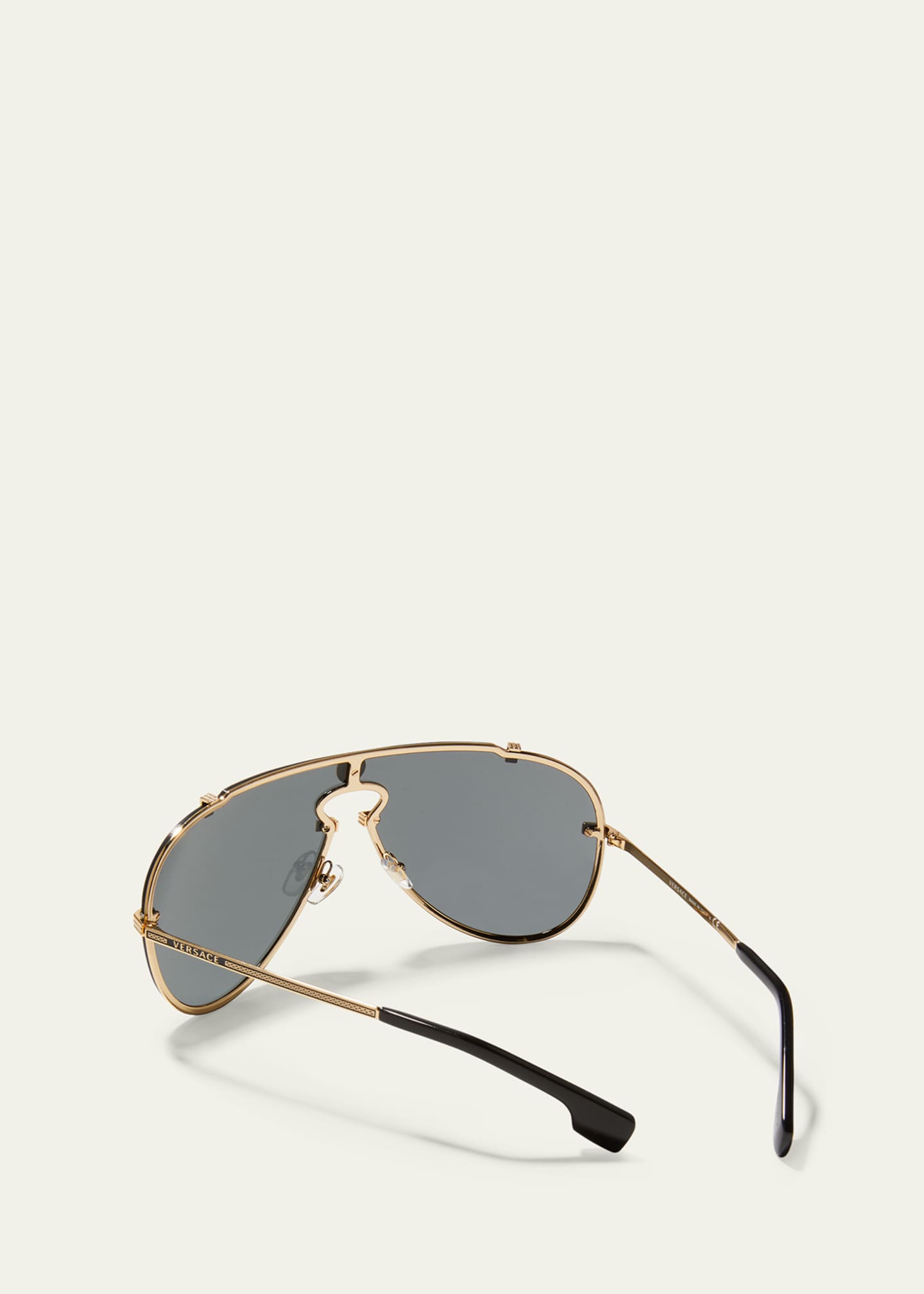 Versace Medusa Metal Aviator Sunglasses - Bergdorf Goodman