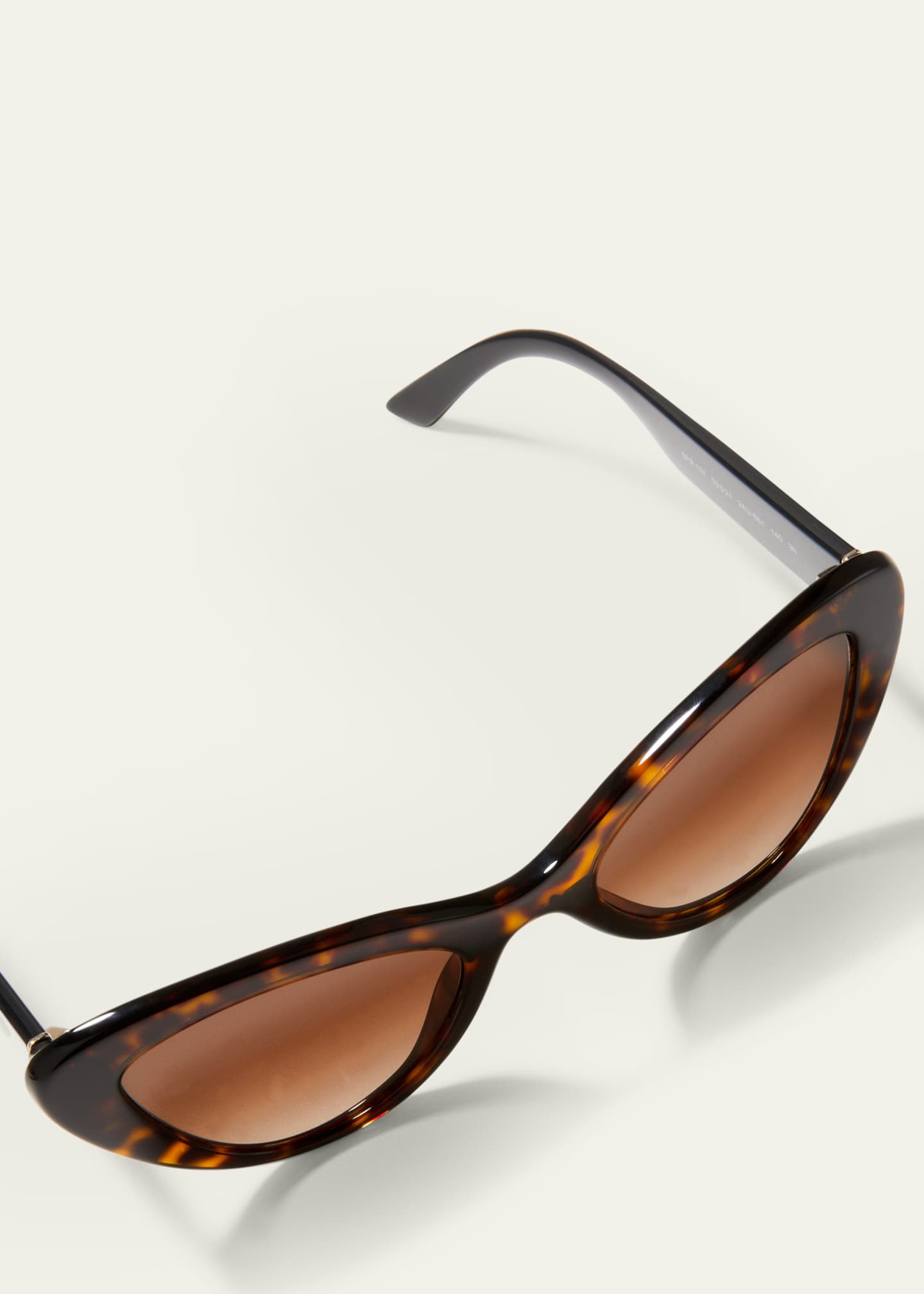 Prada Two-Tone Acetate Cat-Eye Sunglasses - Bergdorf Goodman