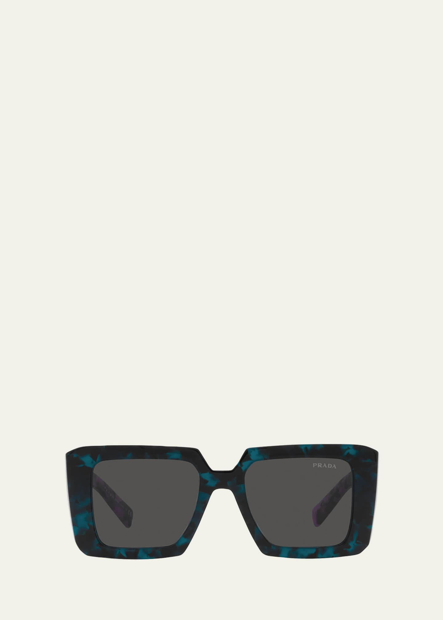 Prada Square Acetate Sunglasses - Bergdorf Goodman