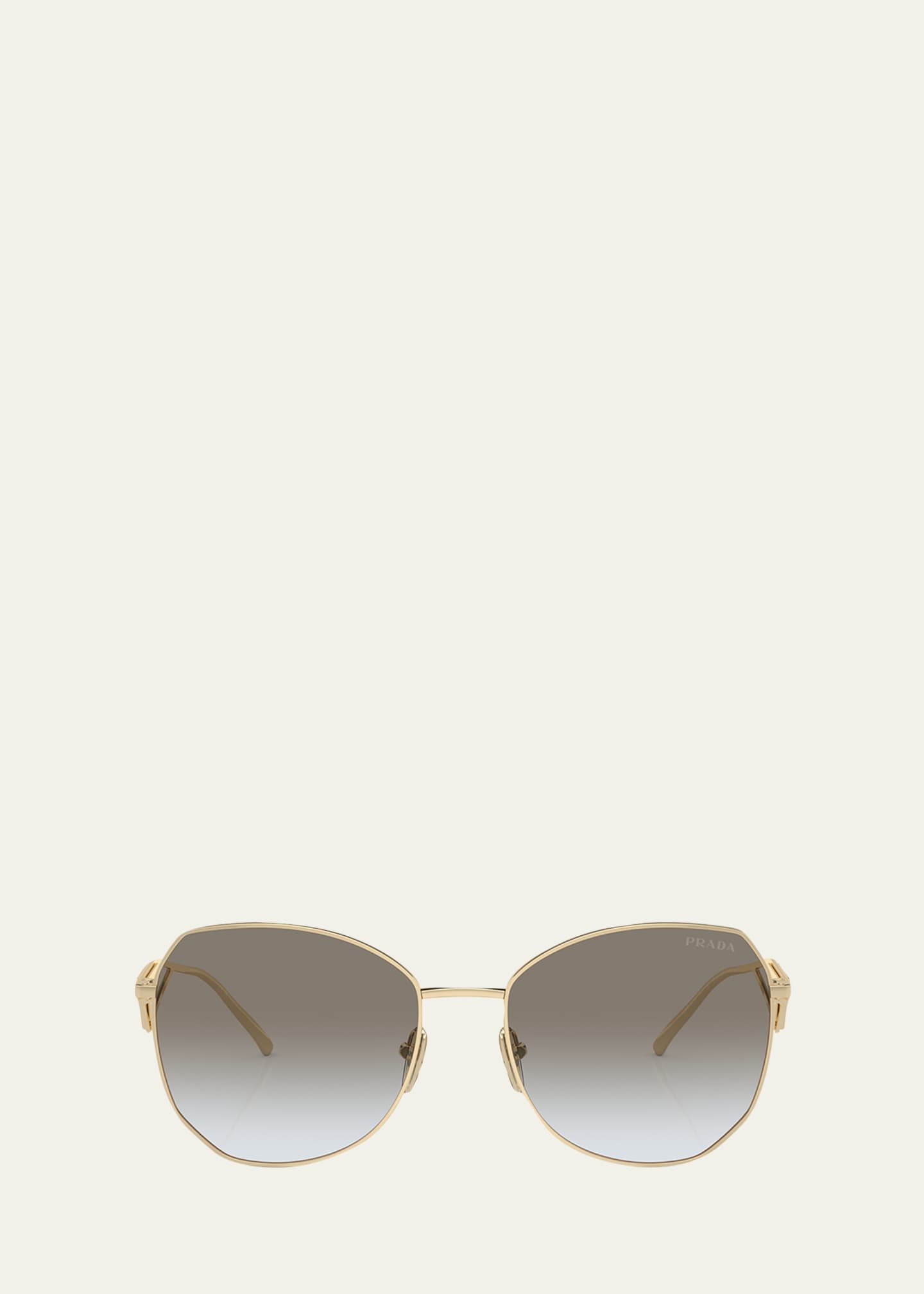 Prada sunglasses metal frame hot sale