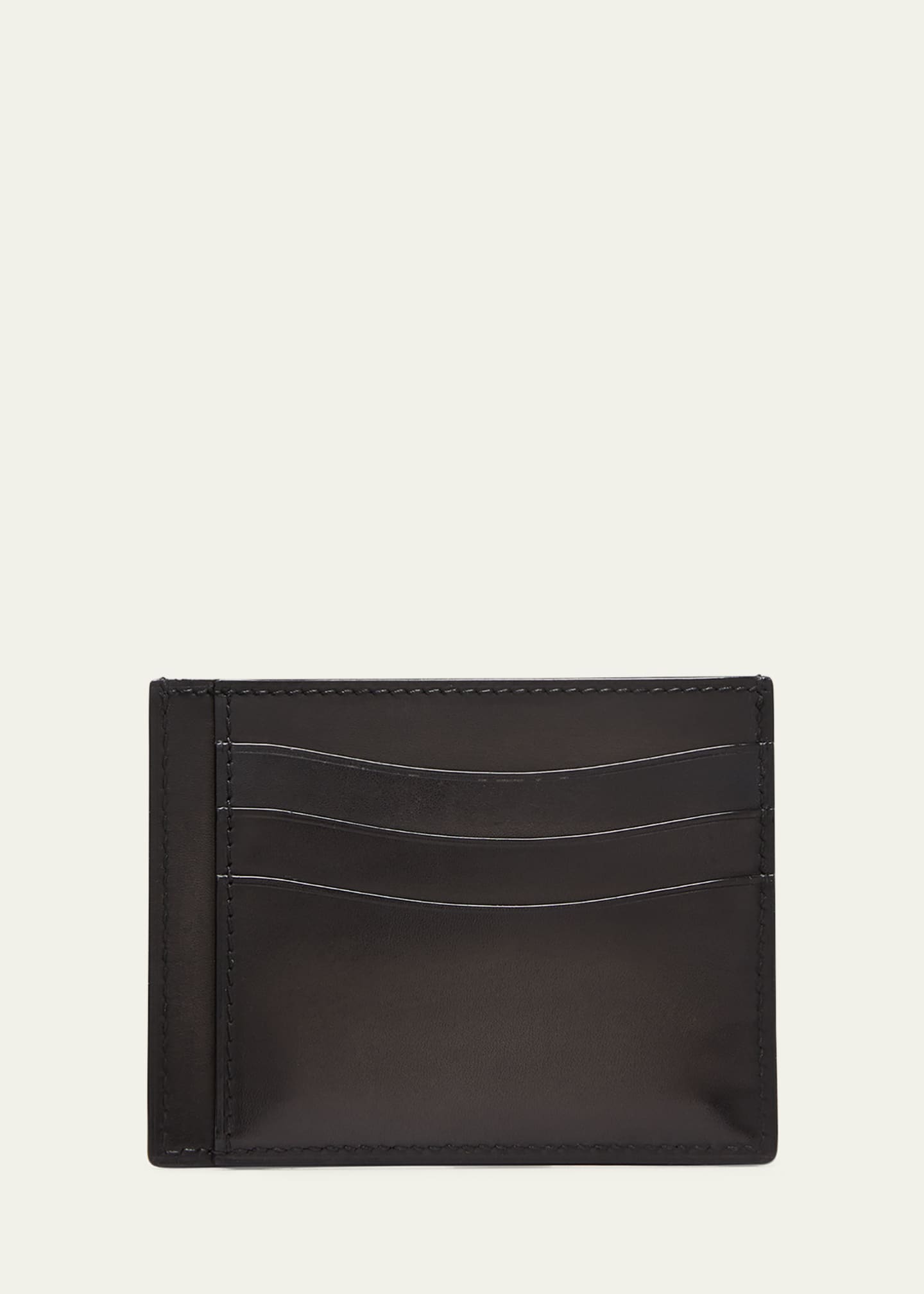 Berluti Men's Bambou Tetris Scritto Leather Card Holder