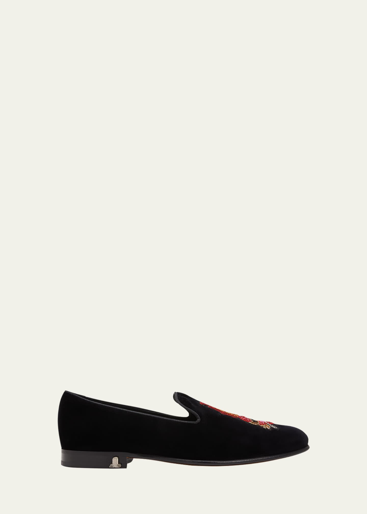 Velvet smoking shoes sale