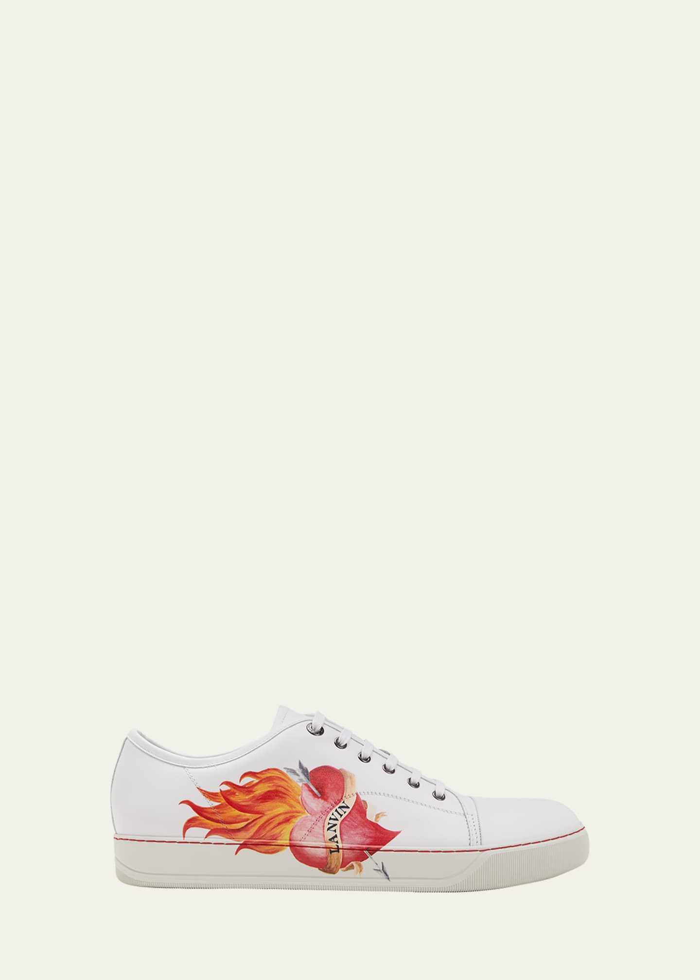 Shoes with red heart sales