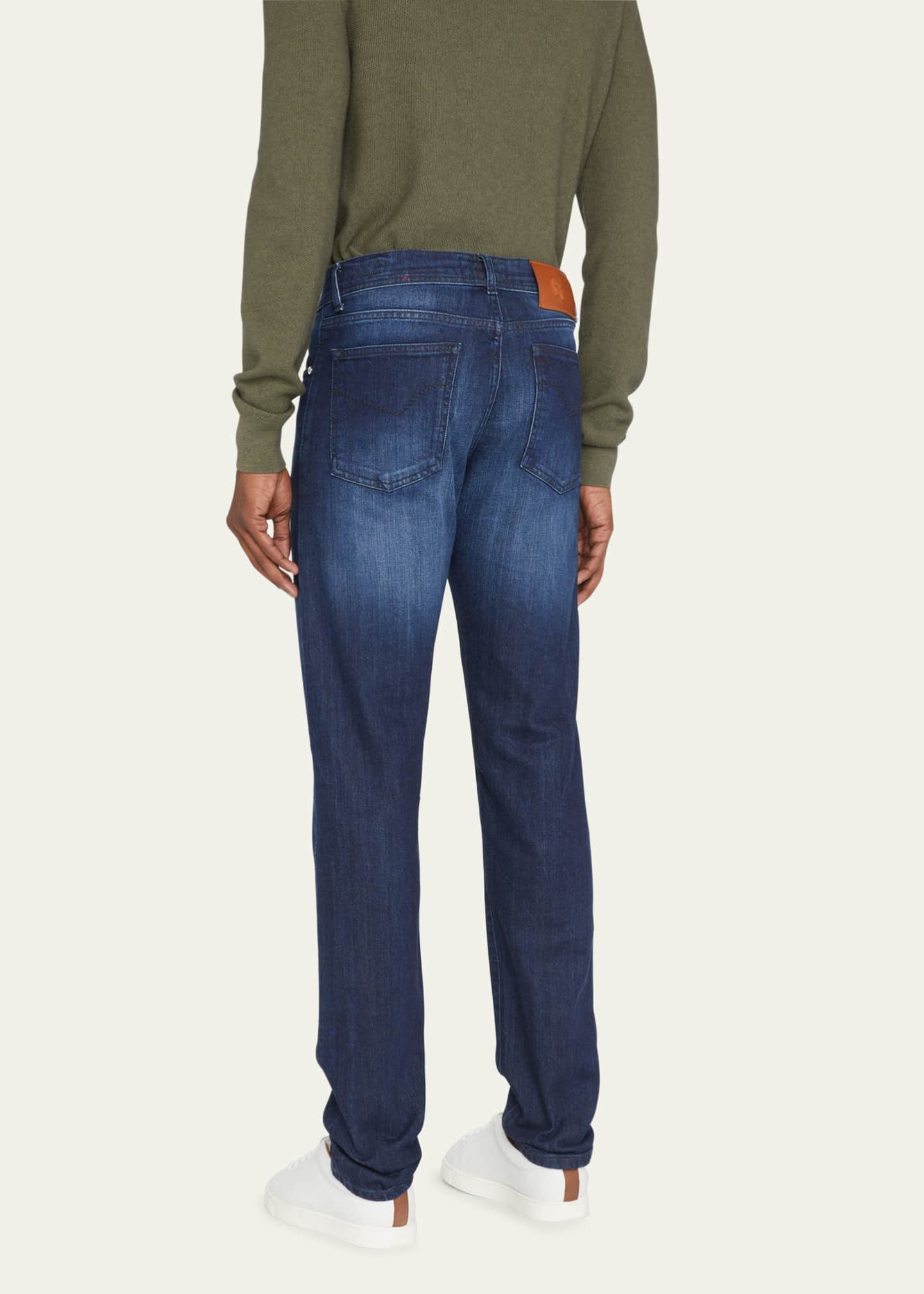 Marco Pescarolo Men's Selvedge Straight-Leg Jeans - Bergdorf Goodman