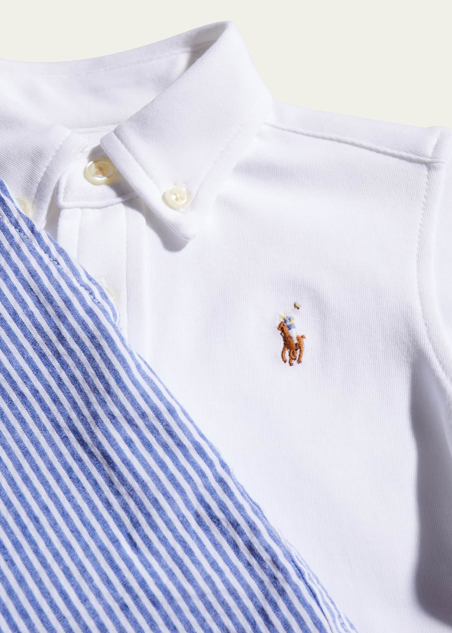 Pinstripe ralph lauren shirt outlet