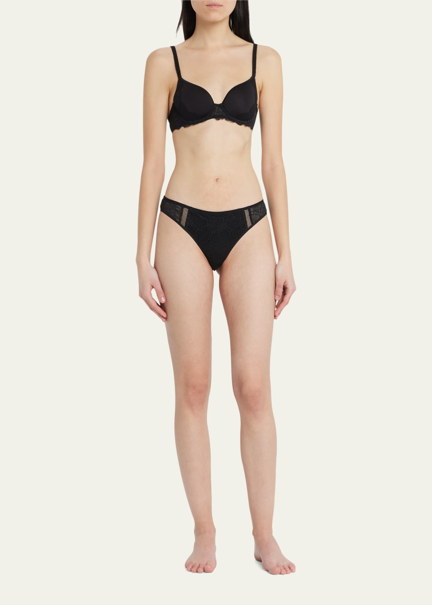 Simone Perele Reve Lace Plunge Bra Image 2 of 5