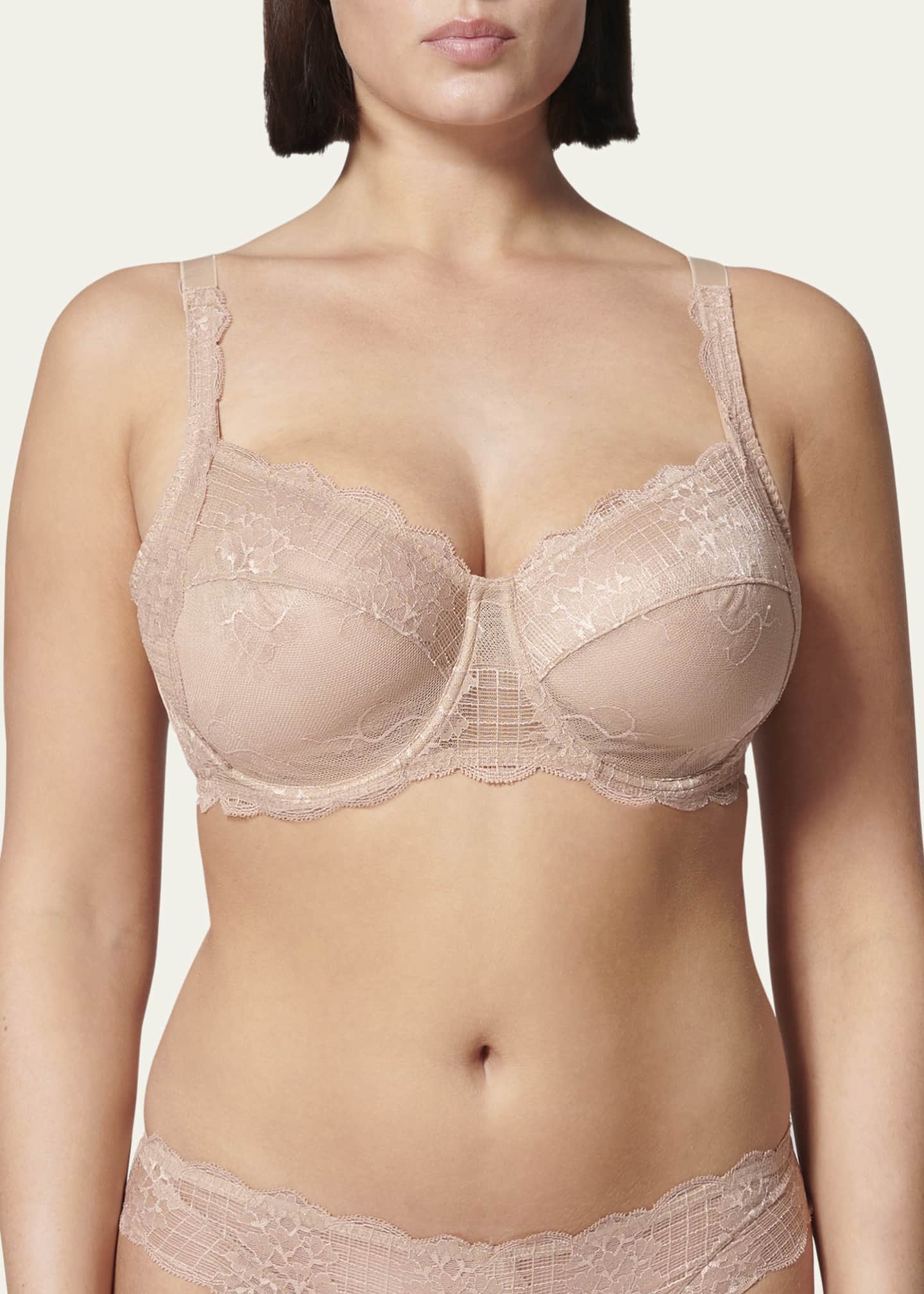 Simone Perele Reve Lace Plunge Bra Image 4 of 5