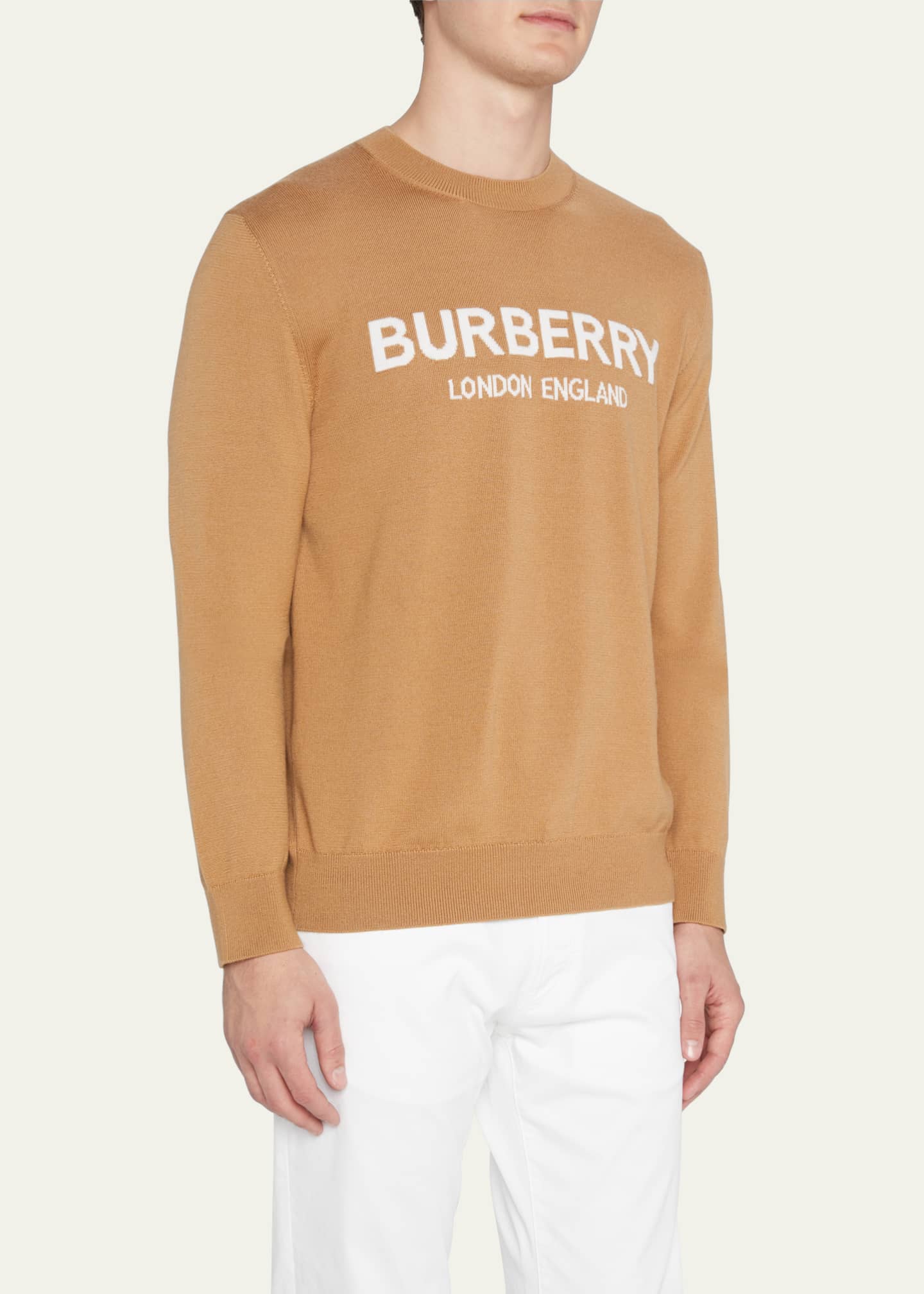 Burberry intarsia sweater sale