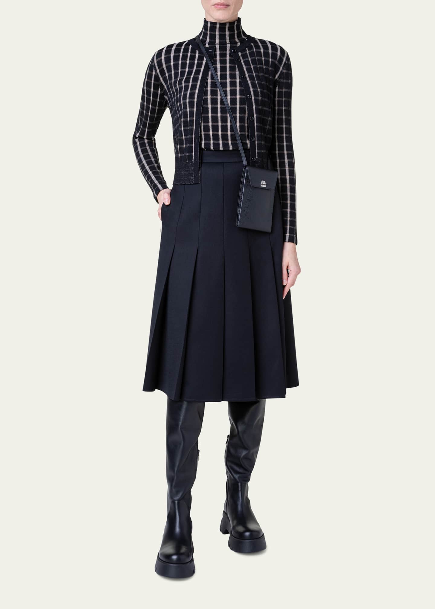 Akris Anouk Phone Pouch Crossbody Bag Image 5 of 5