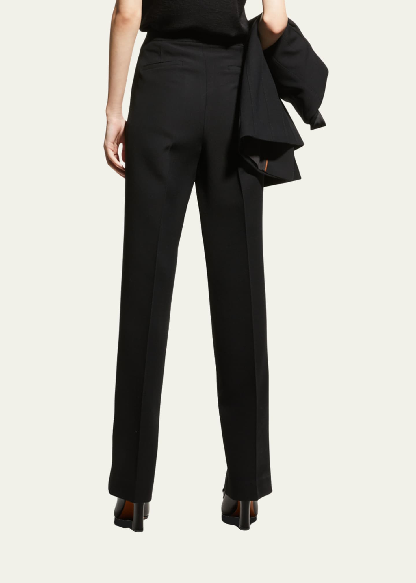 Lafayette 148 New York Gates Straight-Leg Pants Image 3 of 5