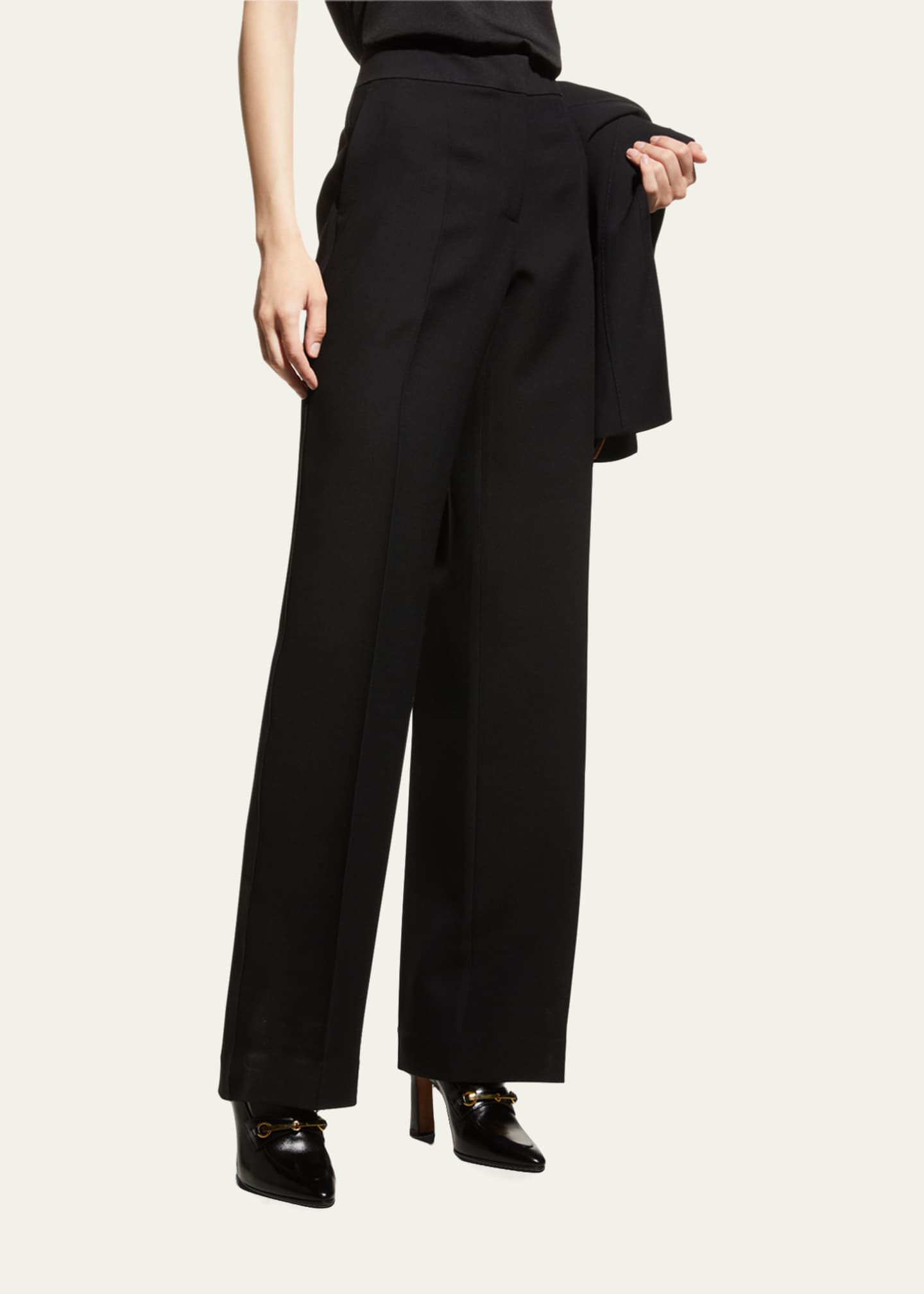 Lafayette 148 New York Gates Straight-Leg Pants Image 4 of 5