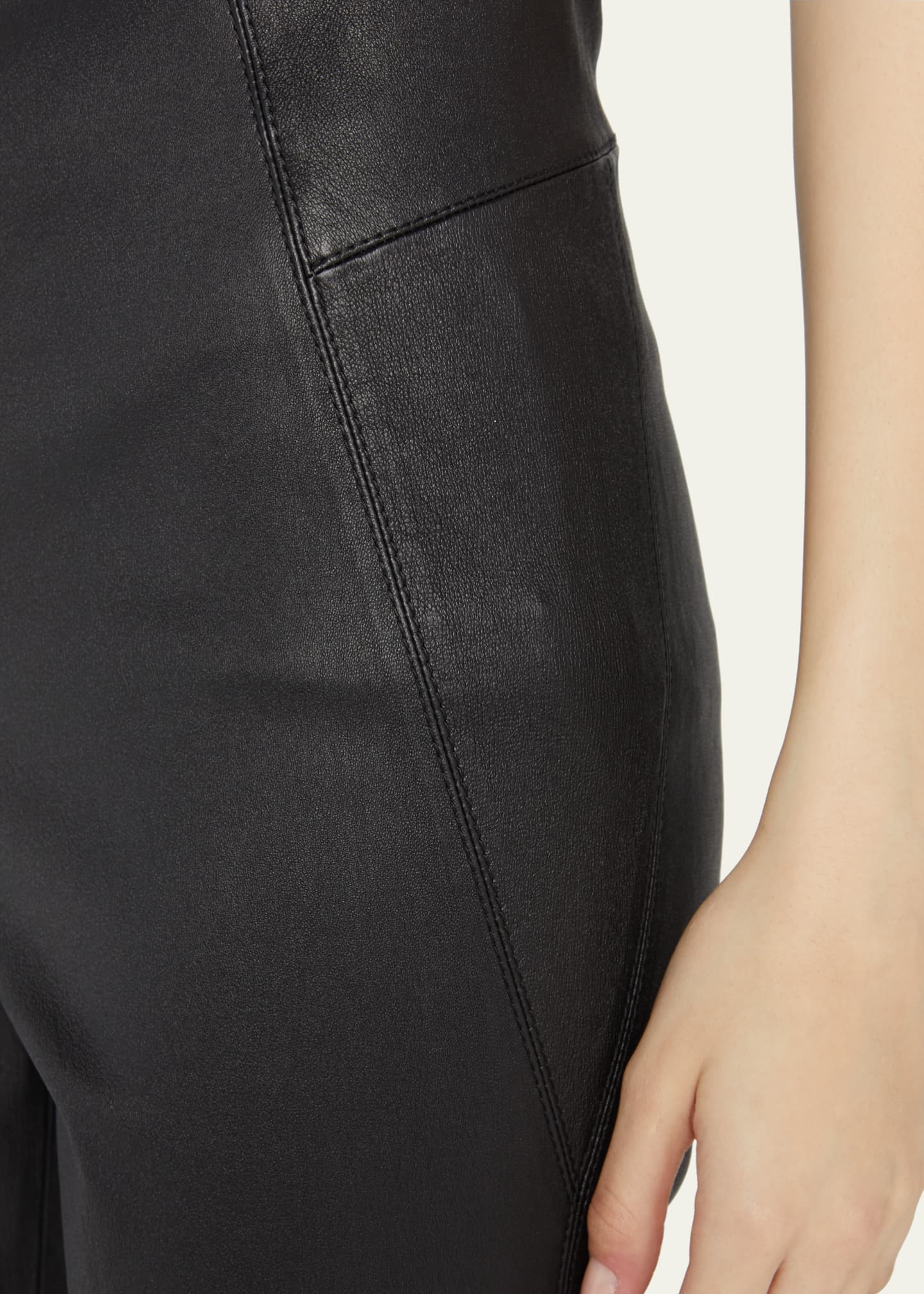 Cropped High-Rise Leggings - Thumbnail 5