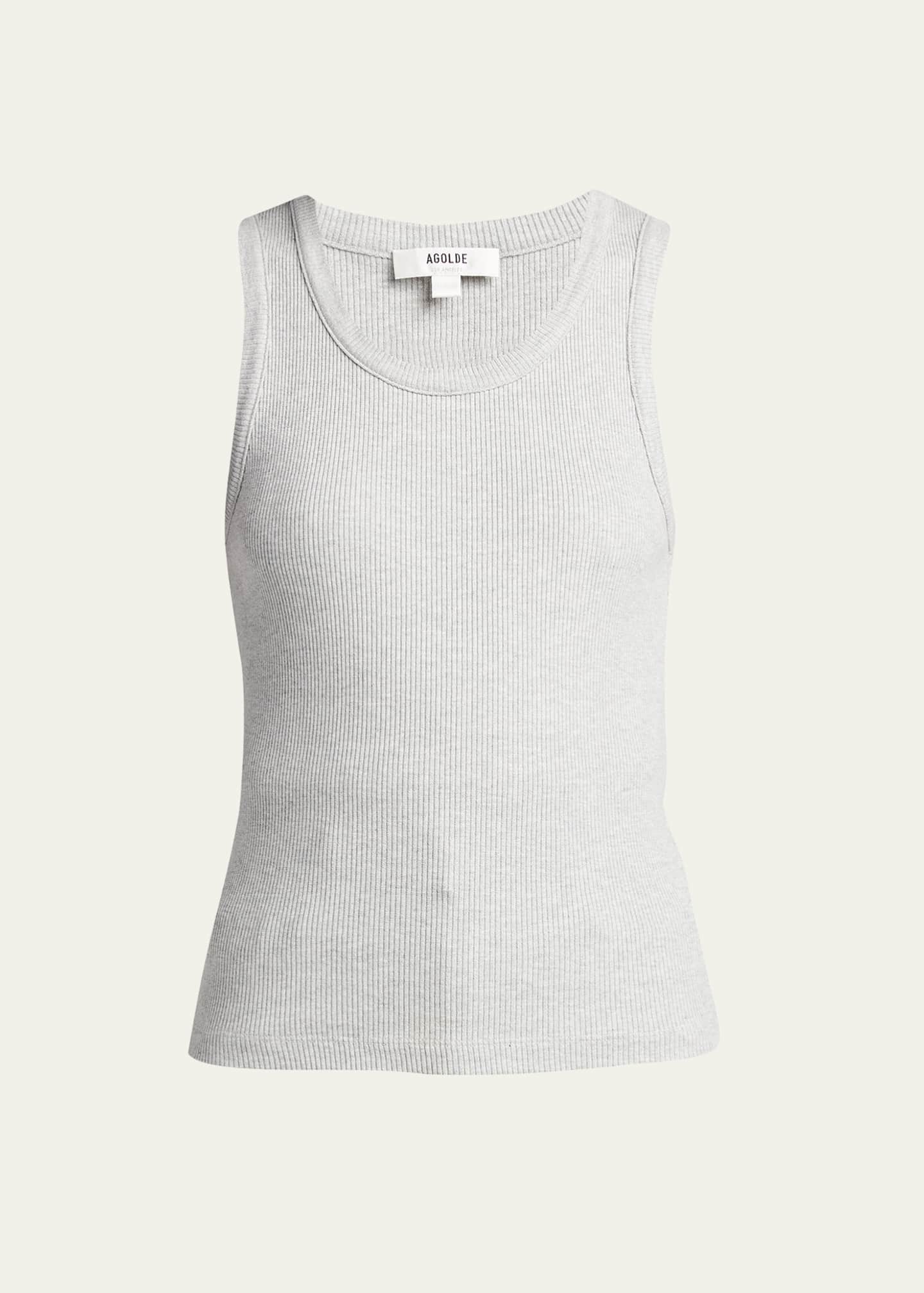 AGOLDE Poppy Scoop-Neck Tank Image 1 of 5