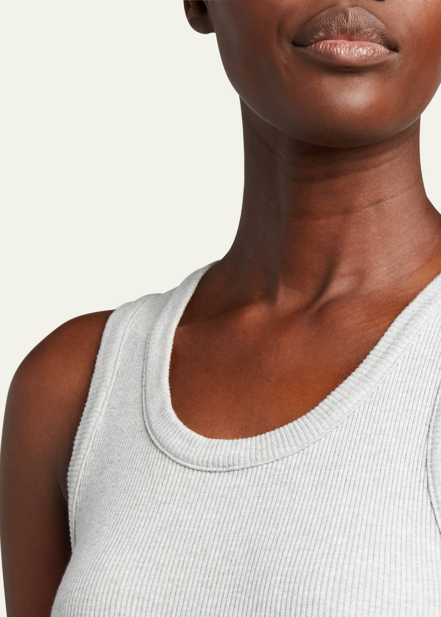 AGOLDE Poppy Scoop-Neck Tank Image 5 of 5