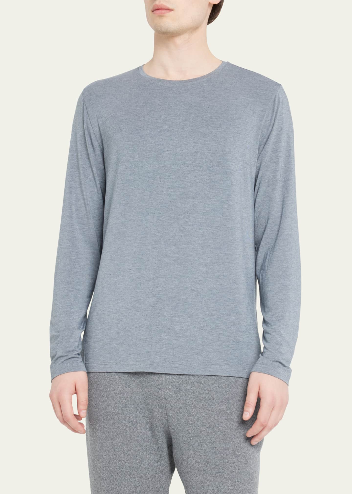 Derek Rose Men's Modal Crewneck T-Shirt Image 4 of 5