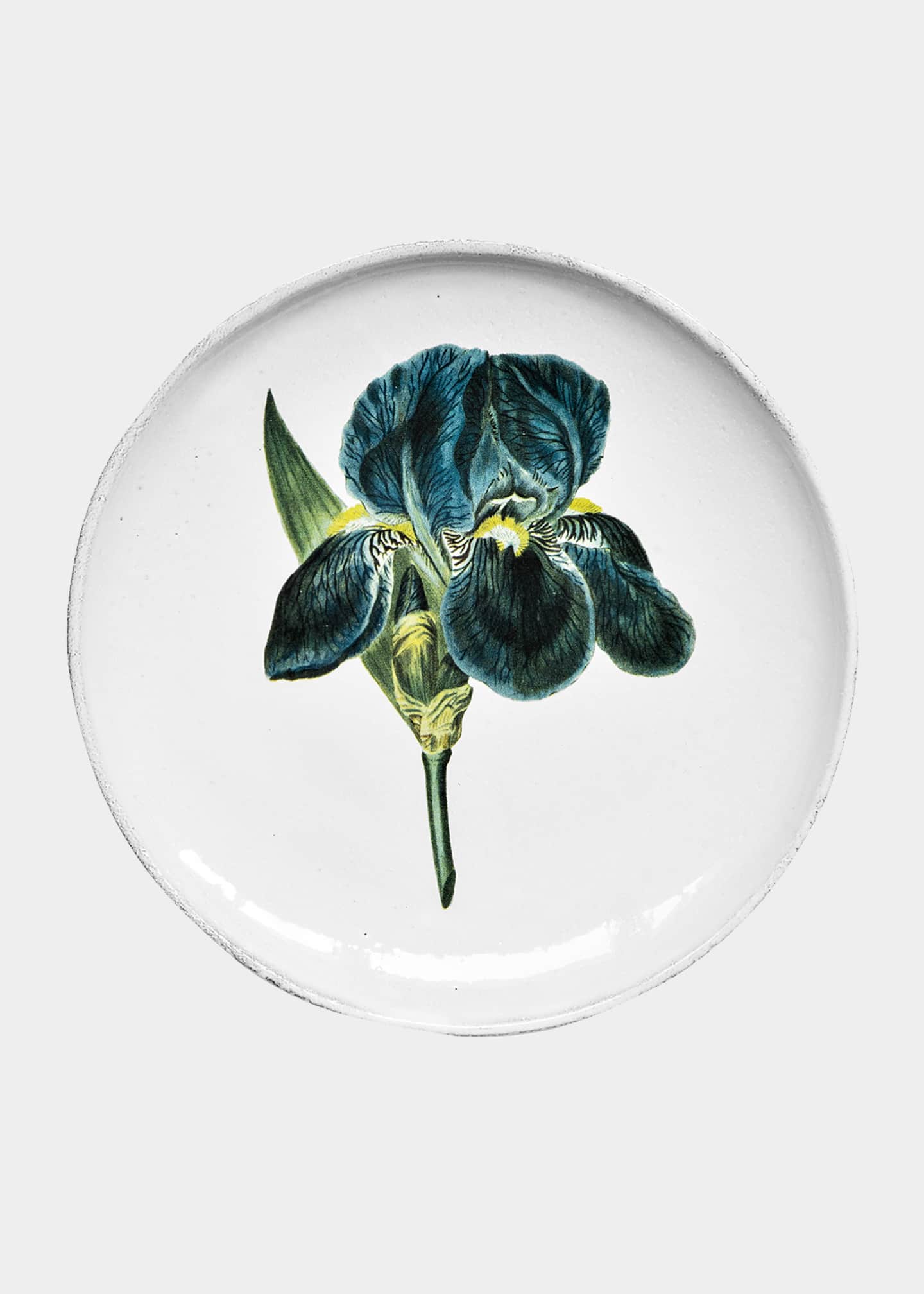 Astier De Vilatte x John Derian Blue Flower Dinner Plate