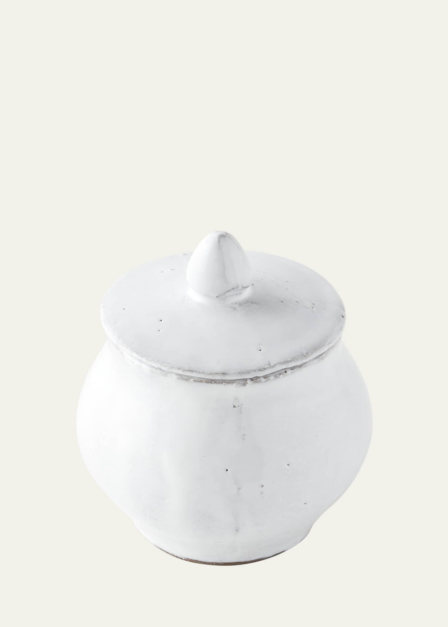 Astier De Vilatte Ceramic Sugar Bowl Image 1 of 2