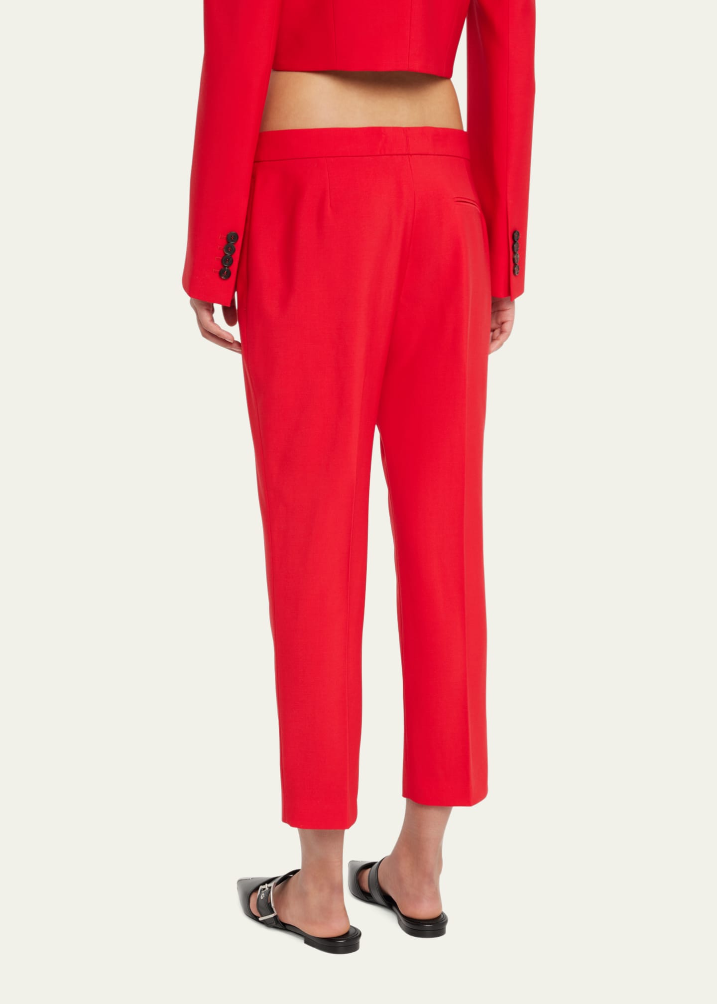 Cropped cigarette pants discount