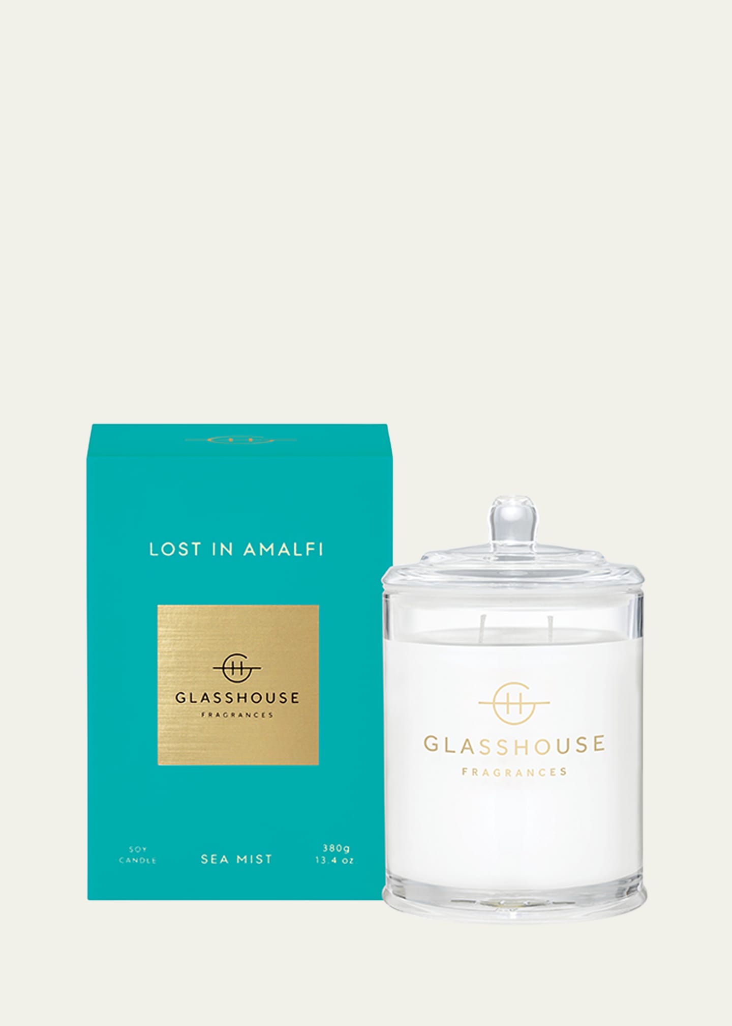 Glasshouse Fragrances 3 Wick Candle in Lost in Amalfi main image 1