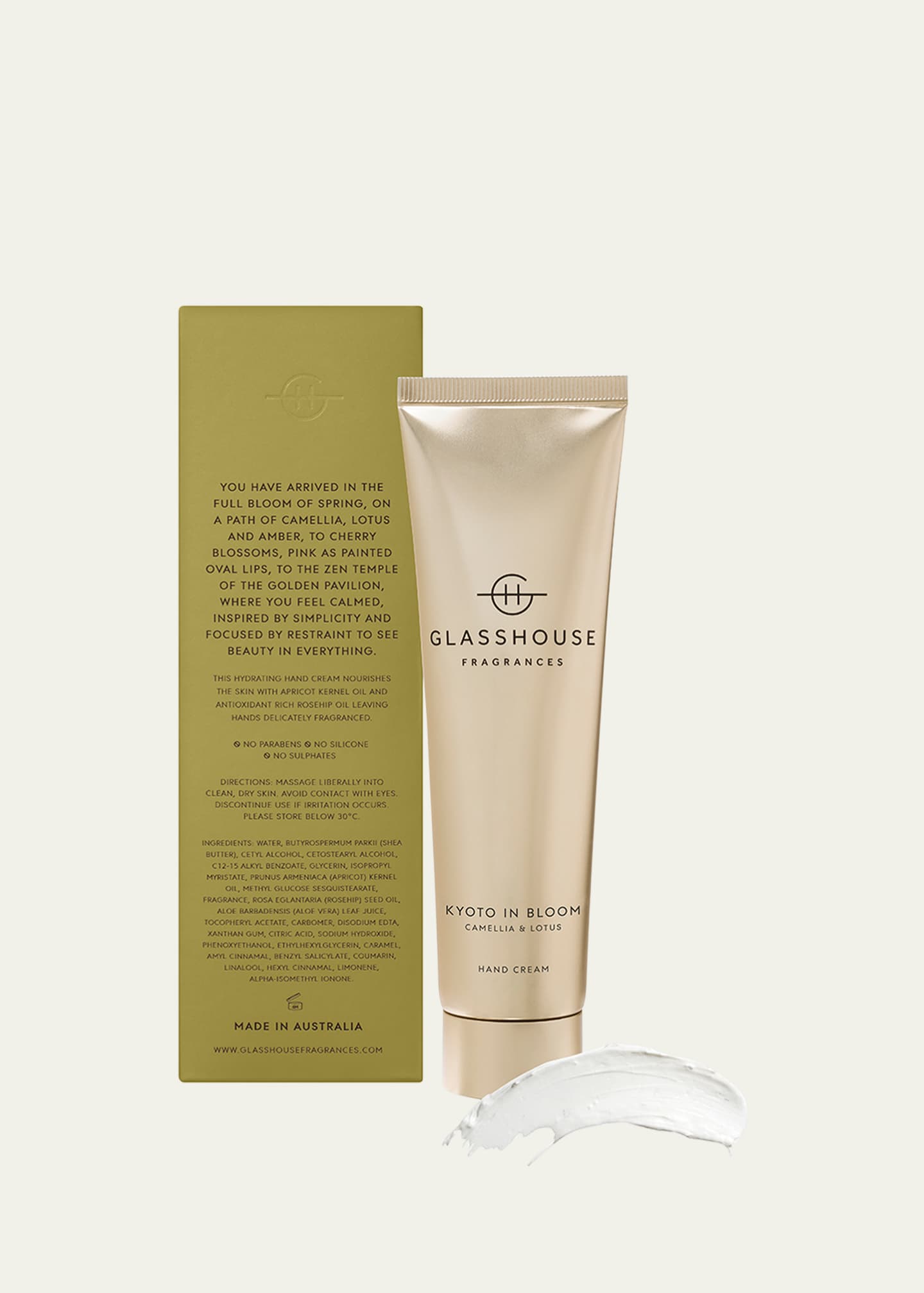 GLASSHOUSE FRAGRANCES 3.4 oz. Kyoto In Bloom Hand Cream Image 2 of 2