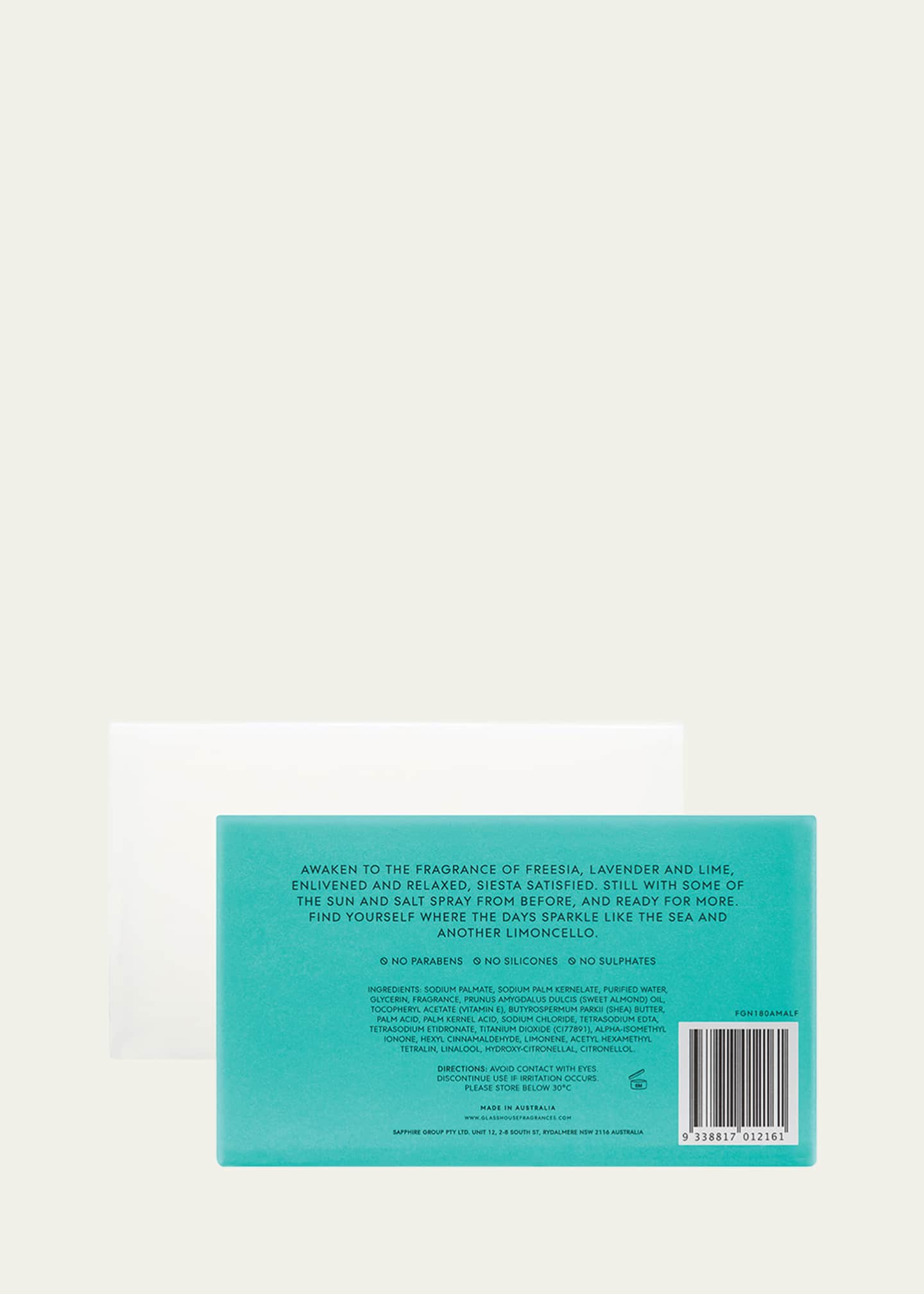 GLASSHOUSE FRAGRANCES 6.3 oz. Lost In Amalfi Body Bar Image 2 of 2