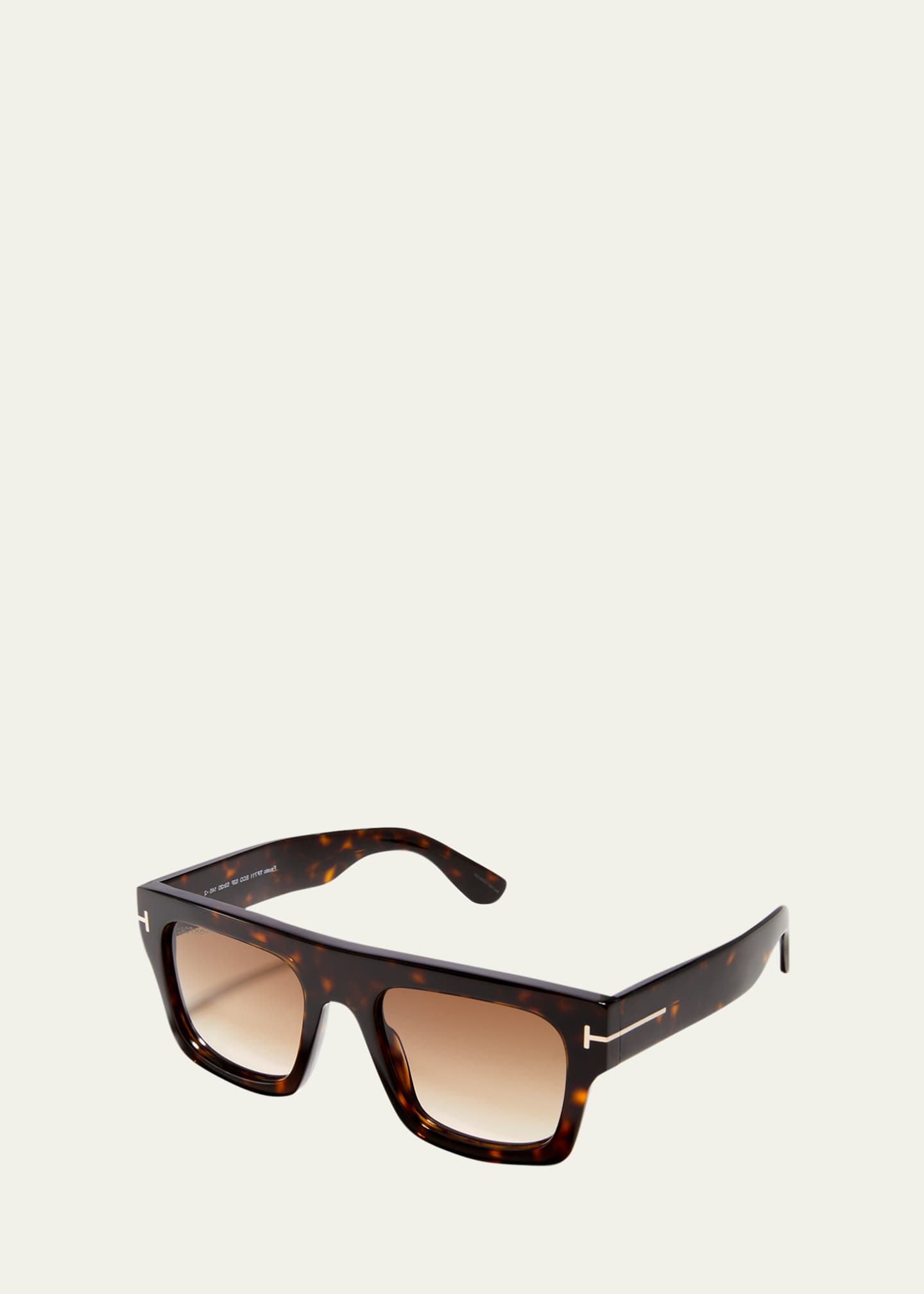 TOM FORD Fausto Square Acetate Sunglasses - Bergdorf Goodman