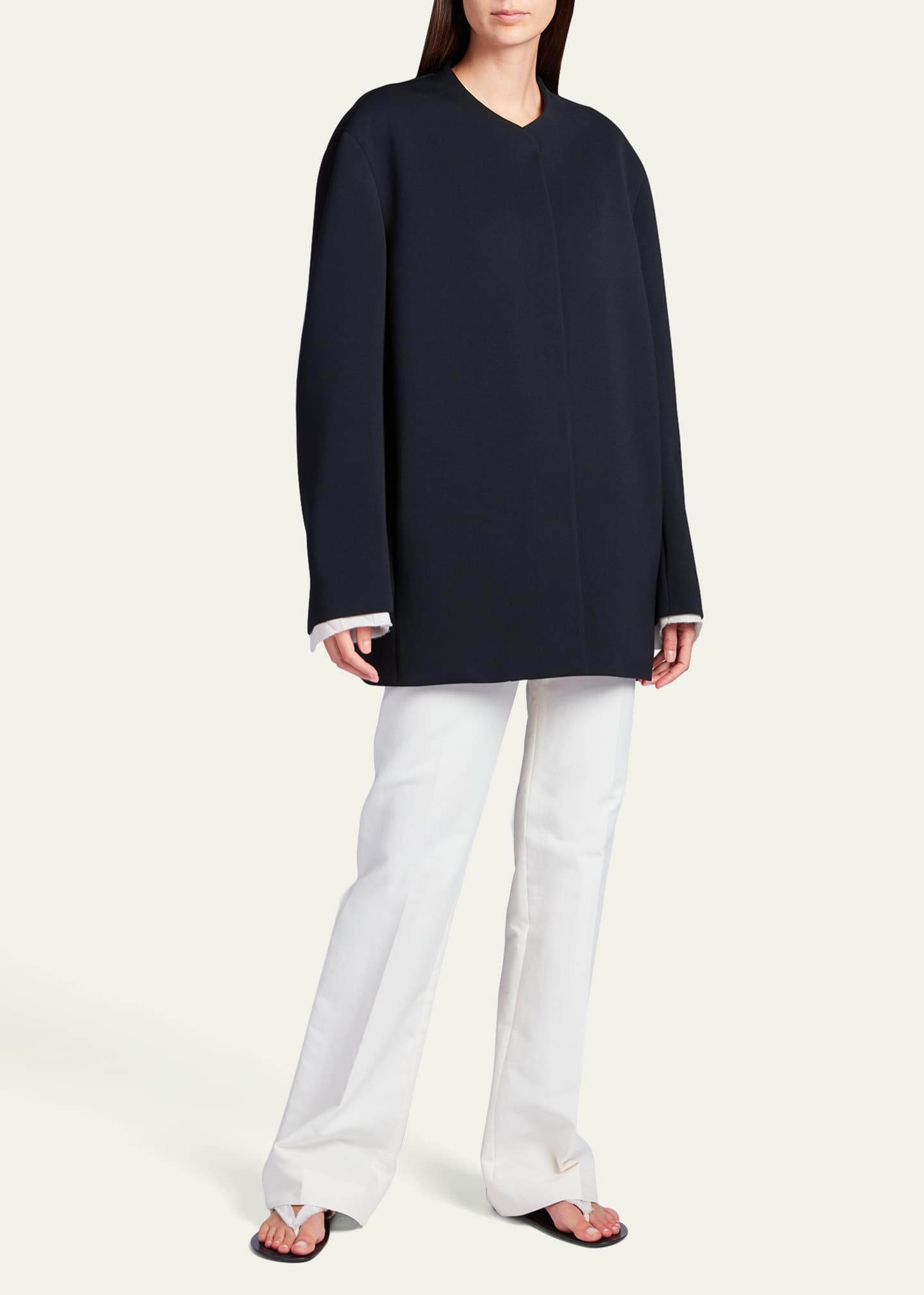 THE ROW Laradi Scuba Jacket Bergdorf Goodman