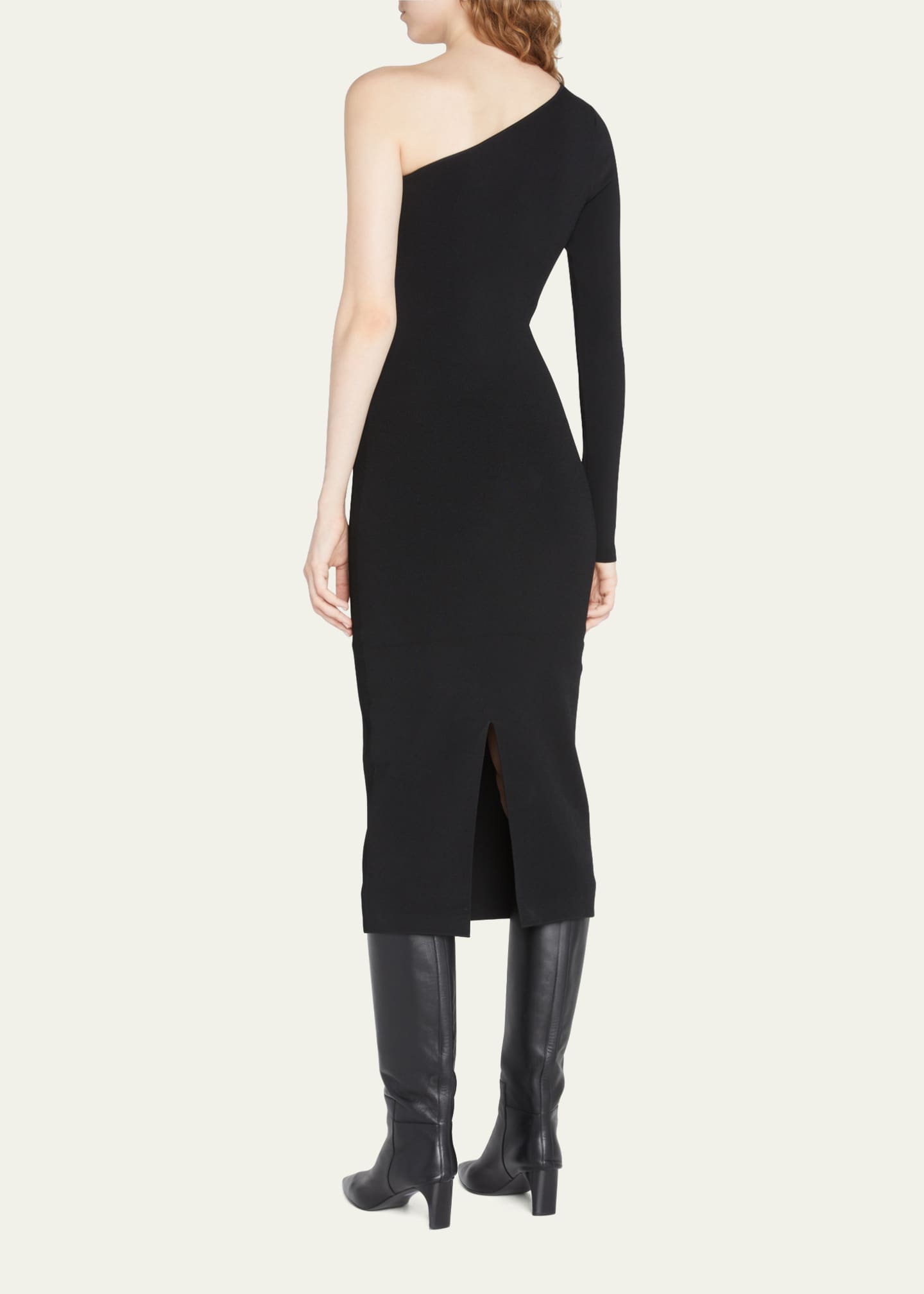 Victoria Beckham VB Body One-Shoulder Midi Dress - Bergdorf Goodman