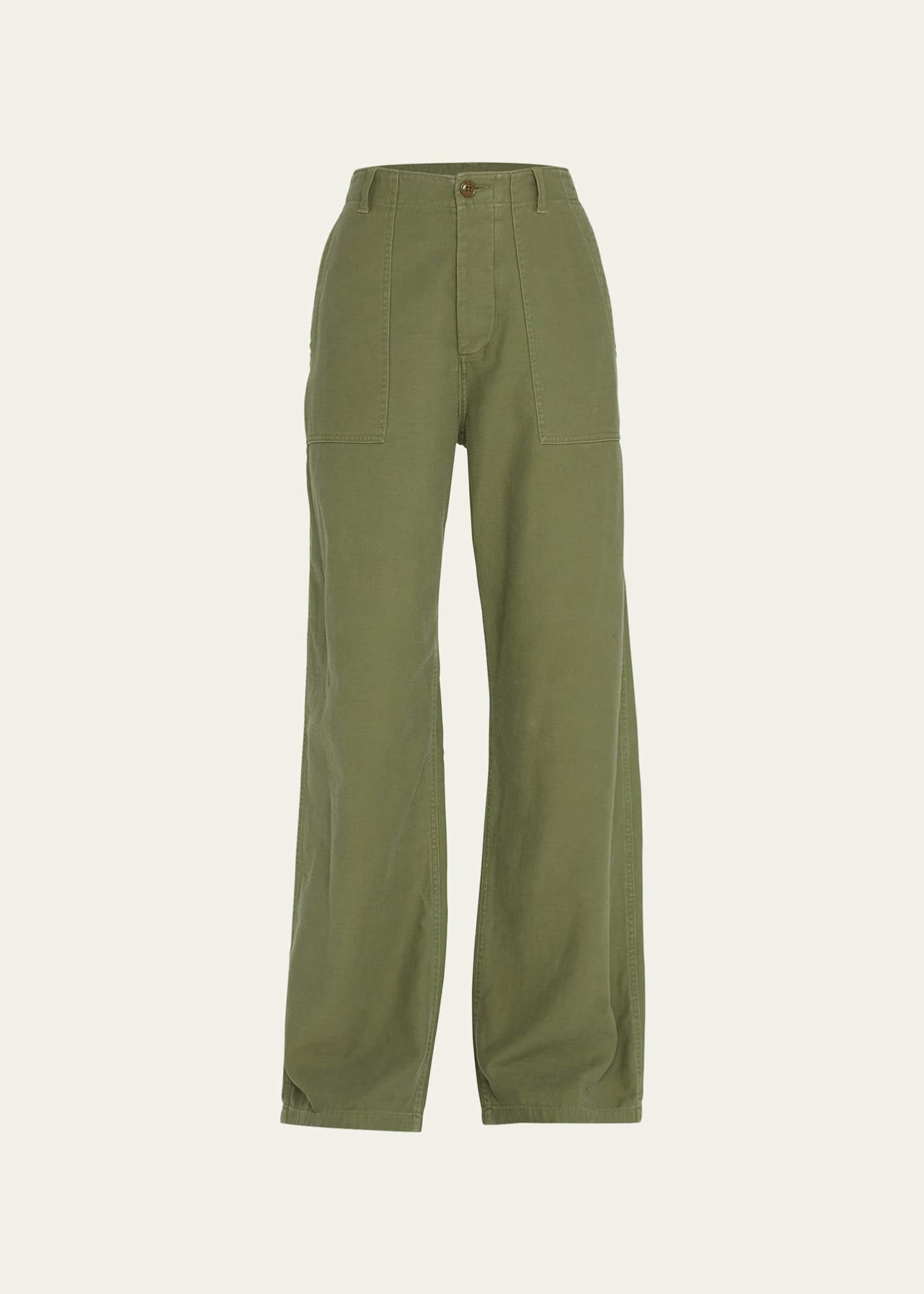 R13 Wide-Leg Utility Pant