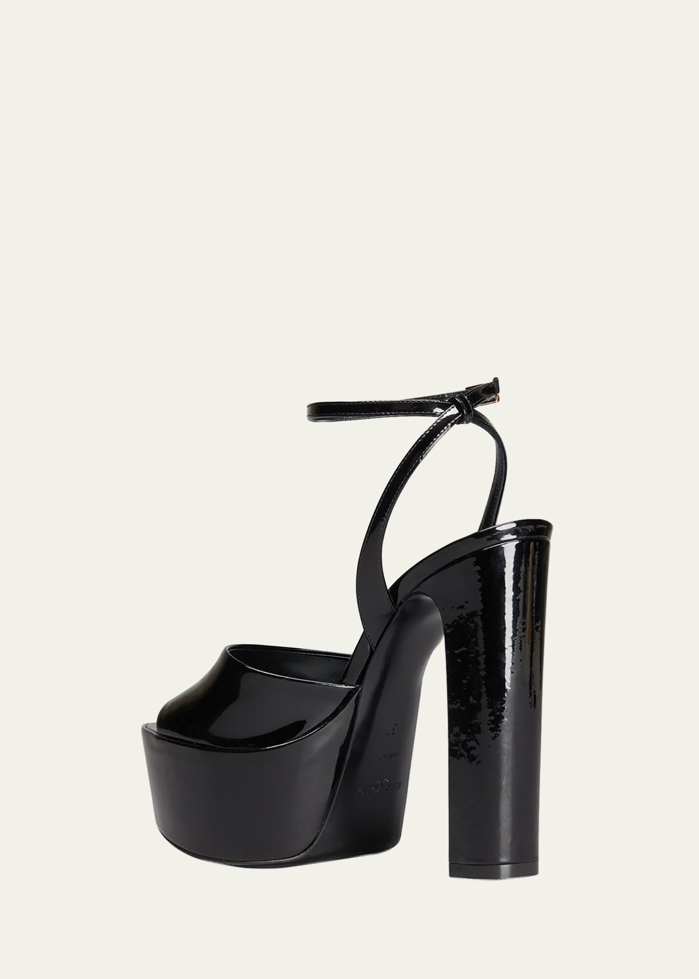 Saint Laurent Jodie Platform Sandals Bergdorf Goodman