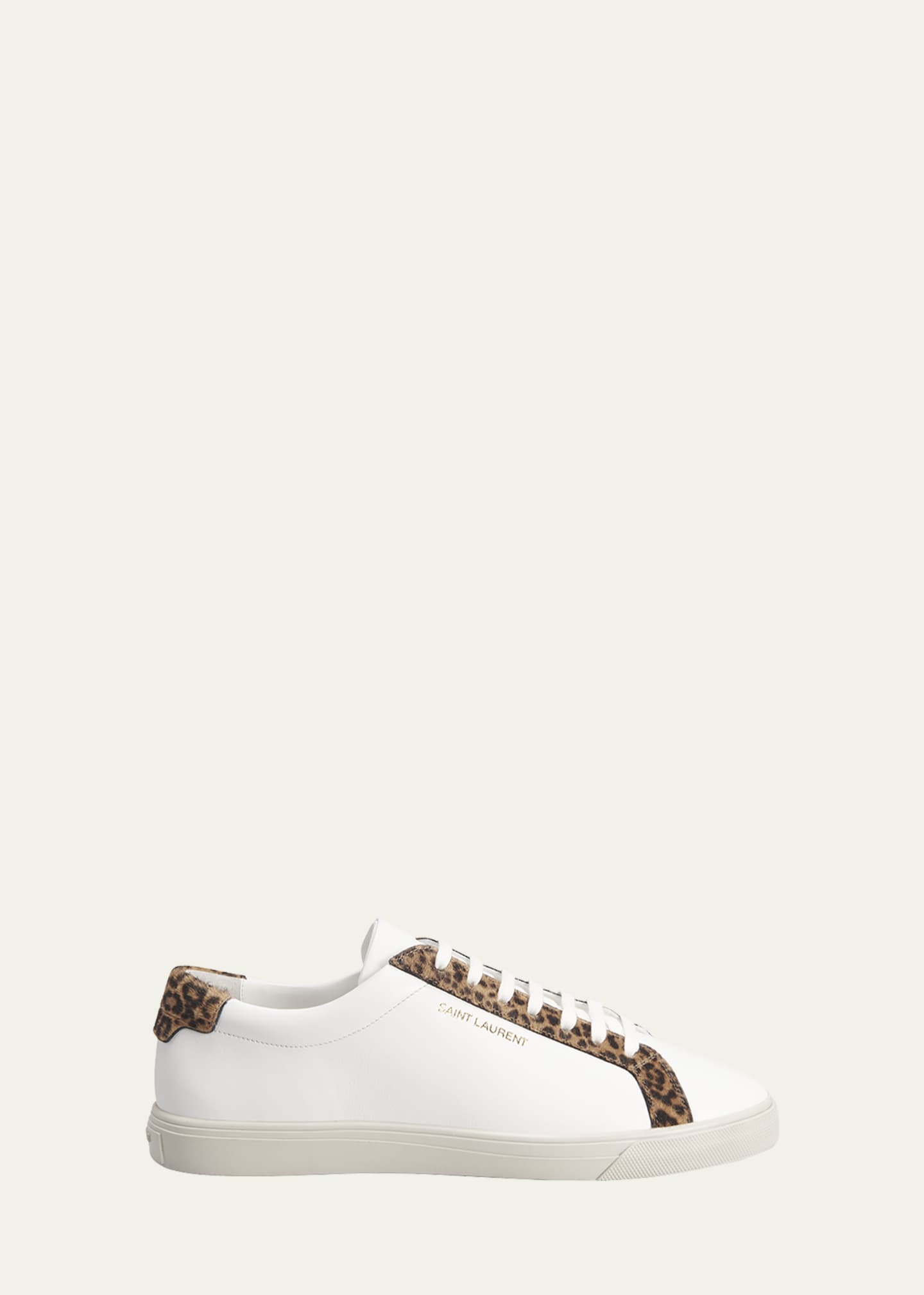 saint laurent andy sneaker leopard